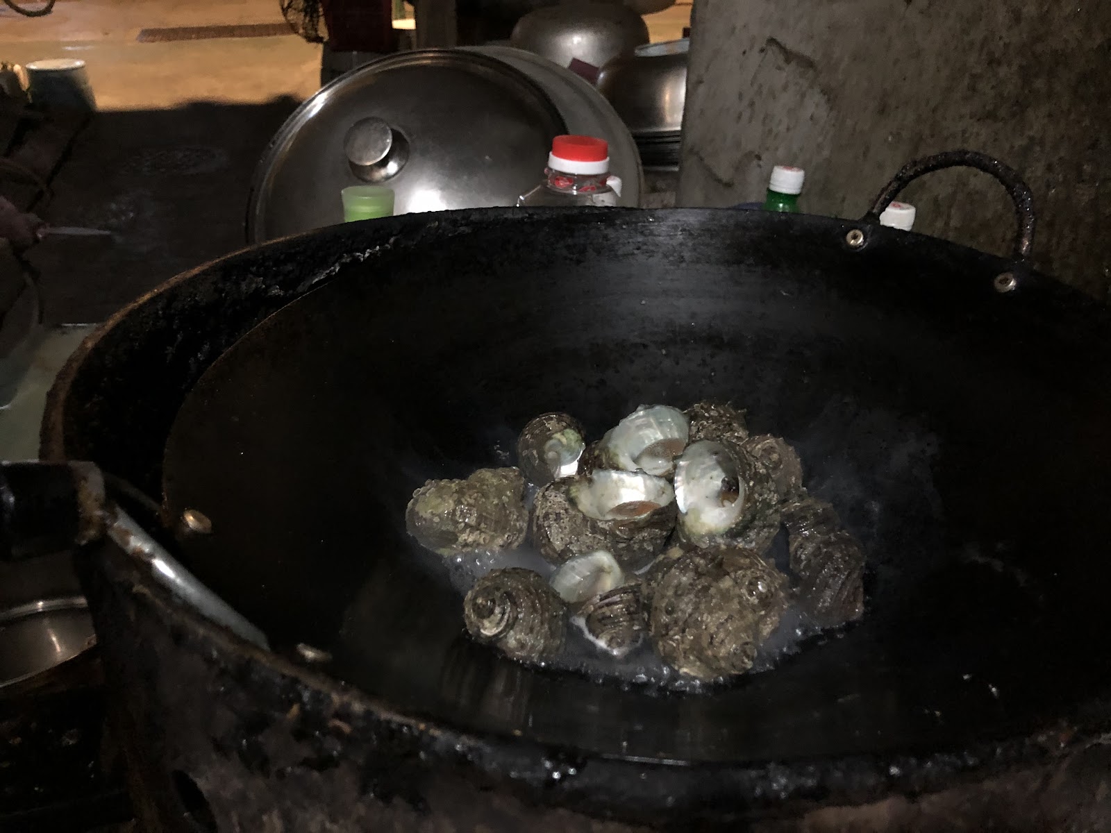 金門榕園燒酒螺現炒