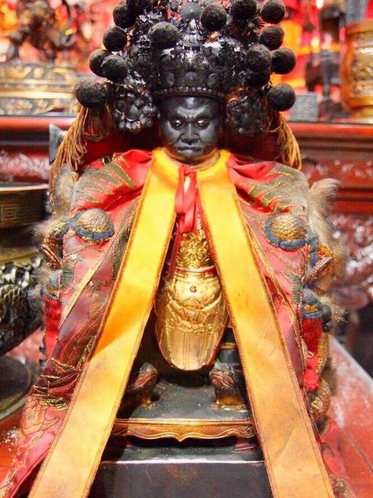 龍門安良廟主祀黑面神尊