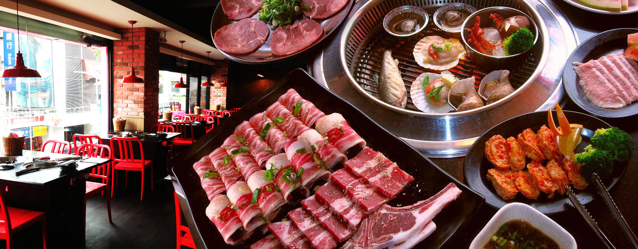 熊一頂級燒肉內部環境與多樣食材