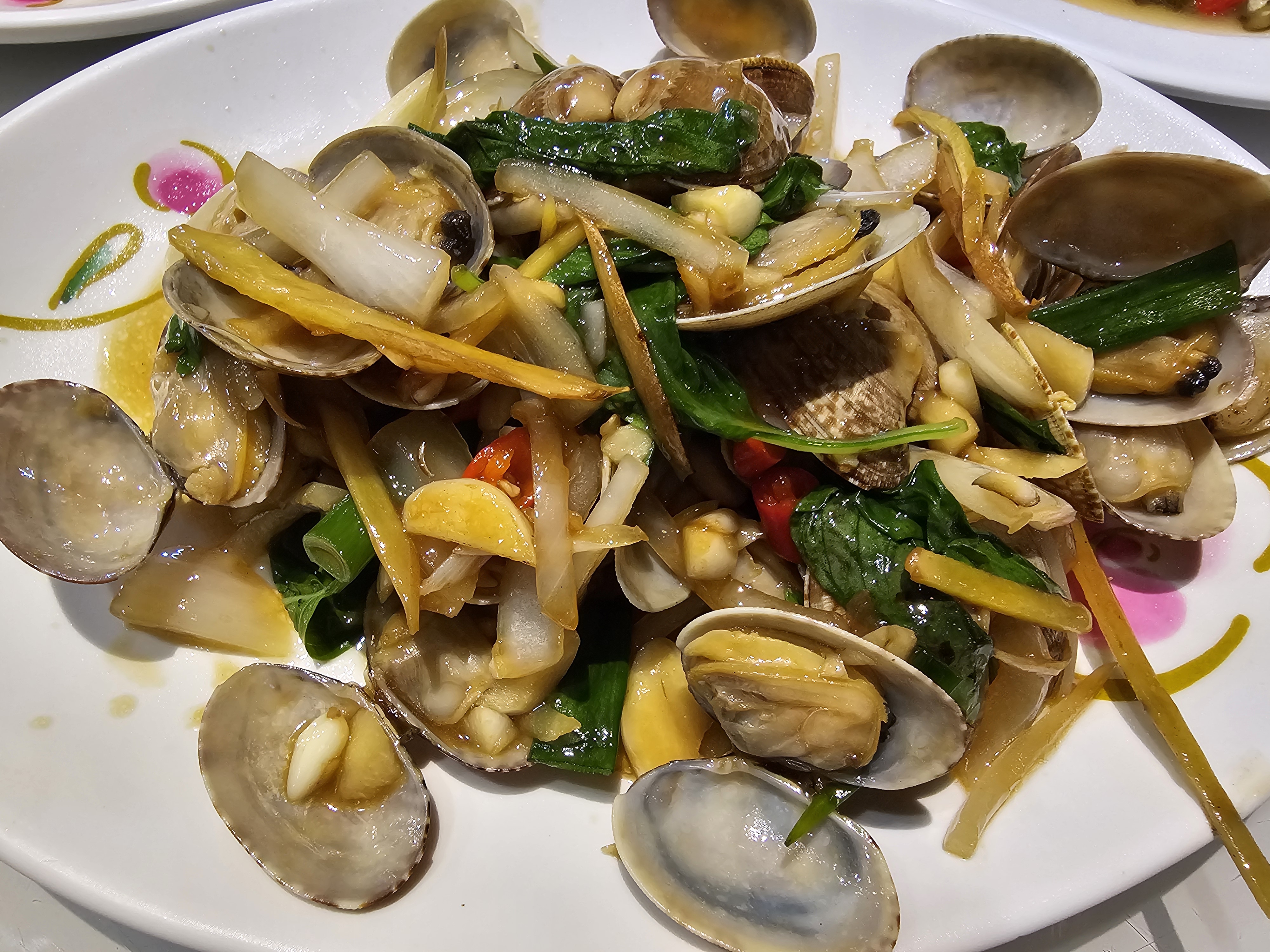 恆春陳炒蛤蜊料理