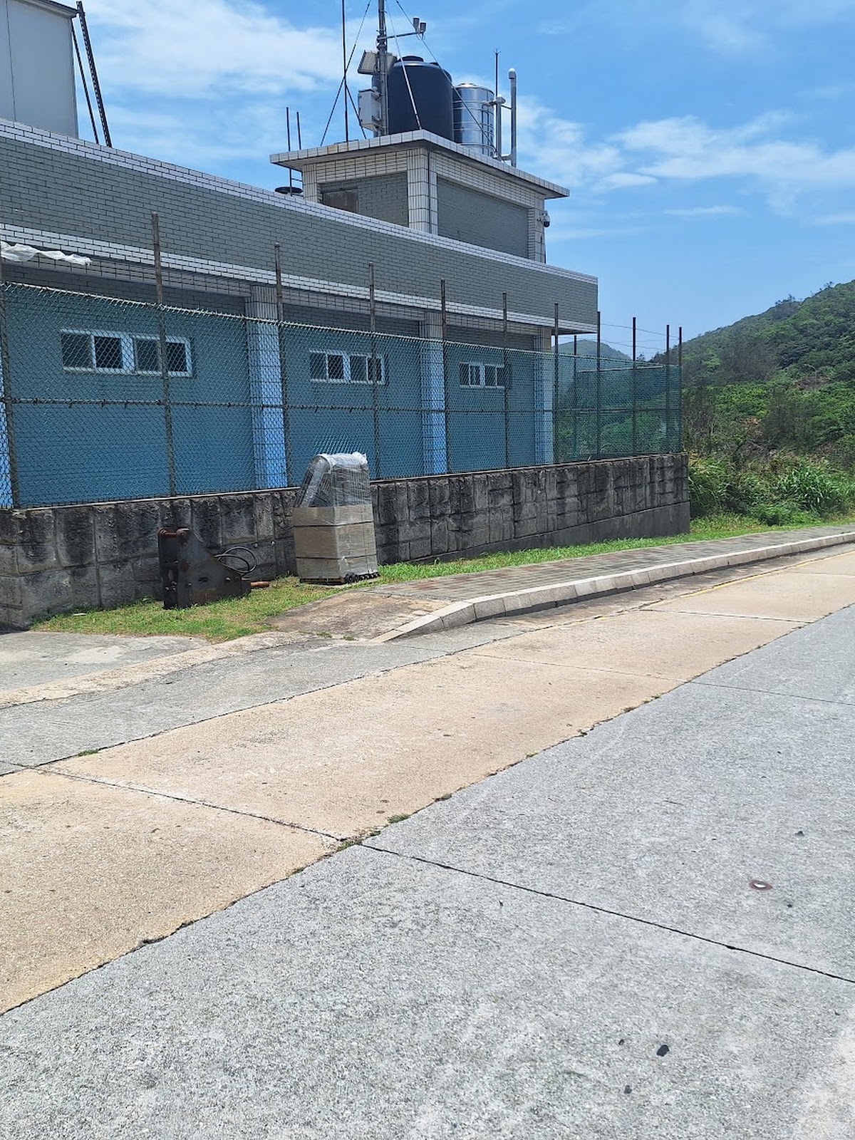 坂里水庫波光粼粼景色