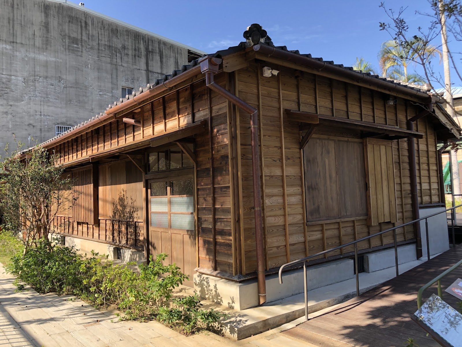 龍瑛宗文學館日式木造建築