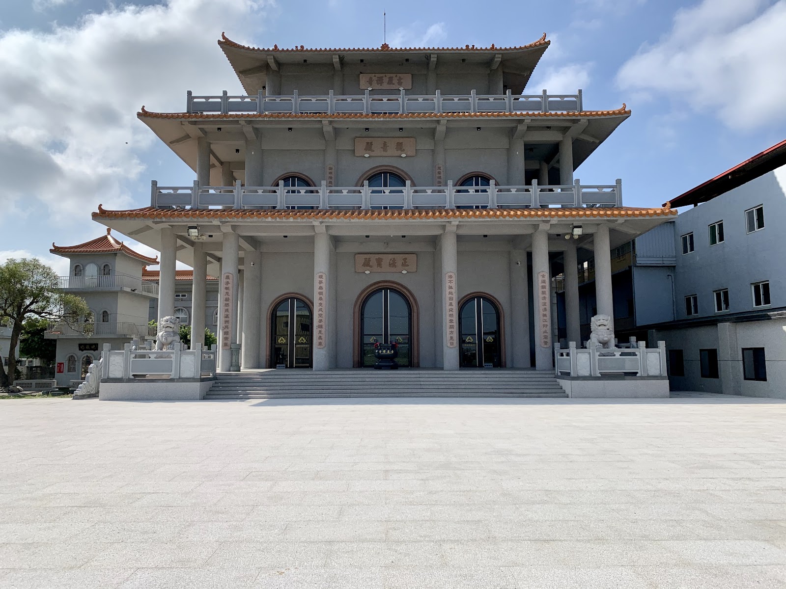 浮丘山古嚴禪寺外觀 彰化大城鄉巷弄慢遊景點