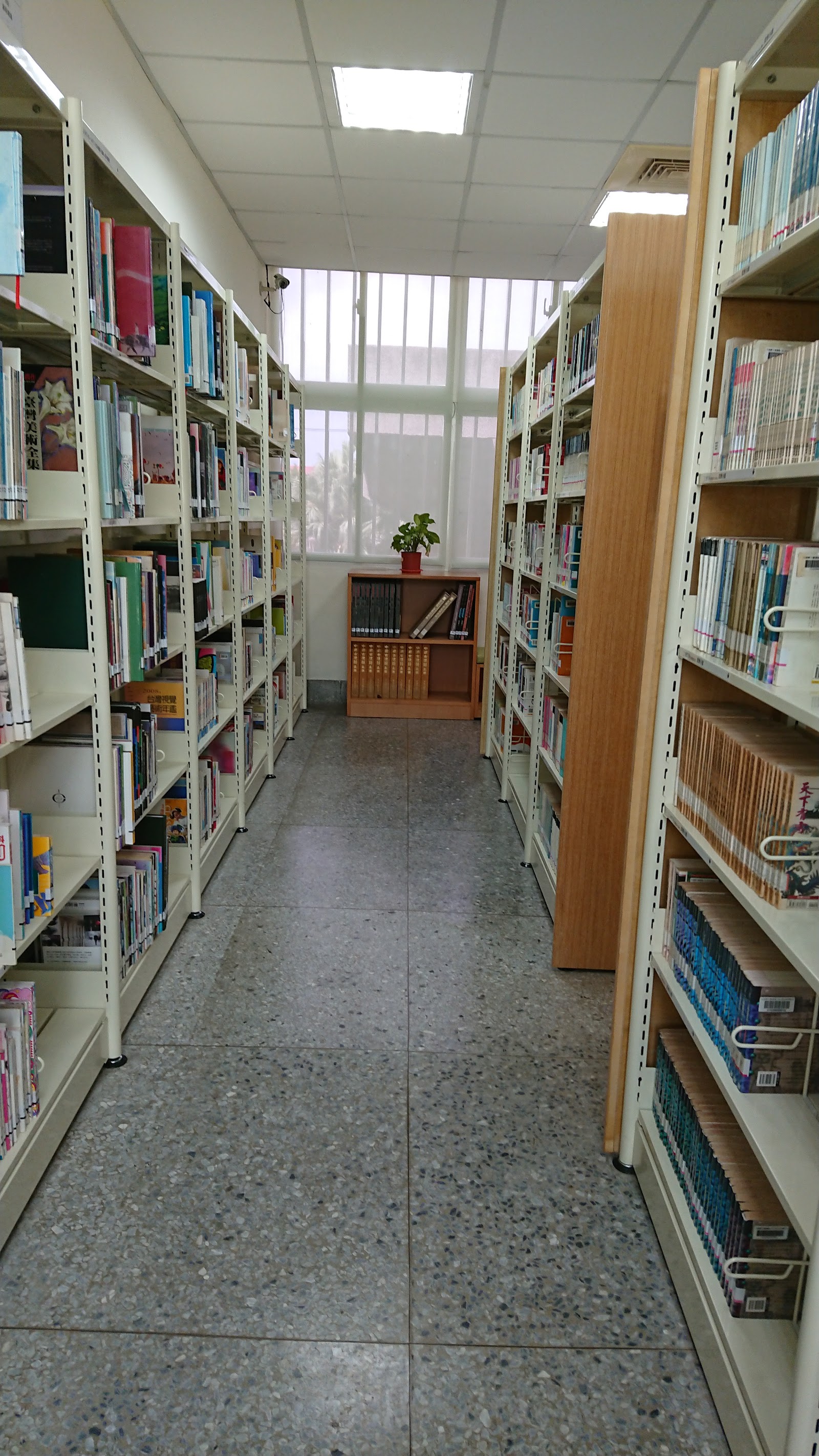 大城鄉立圖書館書架走道 彰化大城鄉巷弄慢遊景點