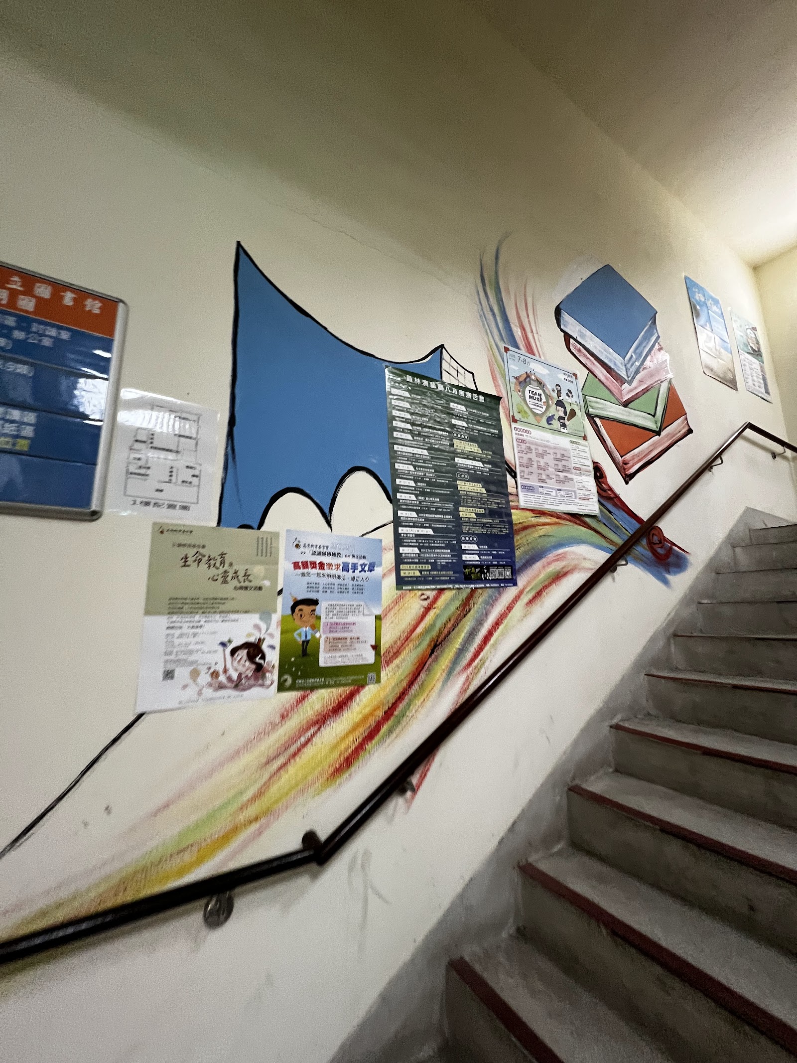 大城鄉立圖書館閱讀空間 彰化大城鄉巷弄慢遊景點