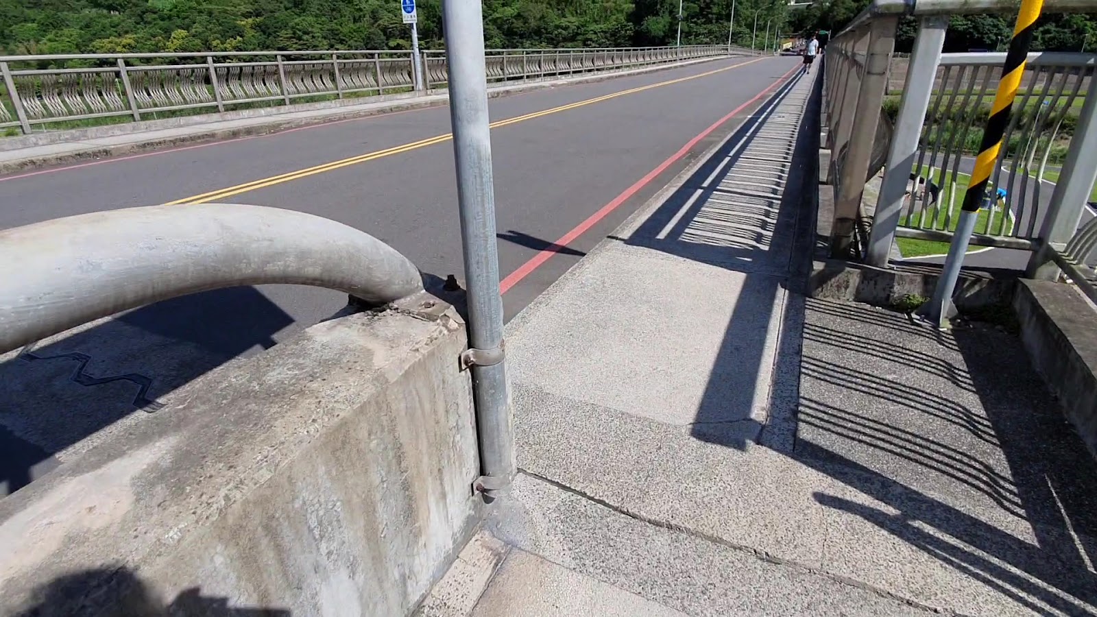 道南河濱公園恆光橋引道與河濱自行車道
