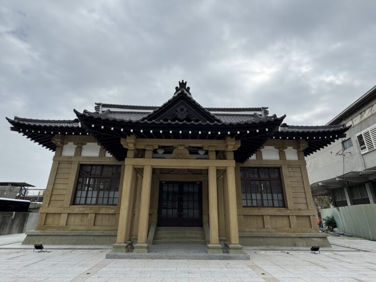 二林武德殿日治歷史建築正立面