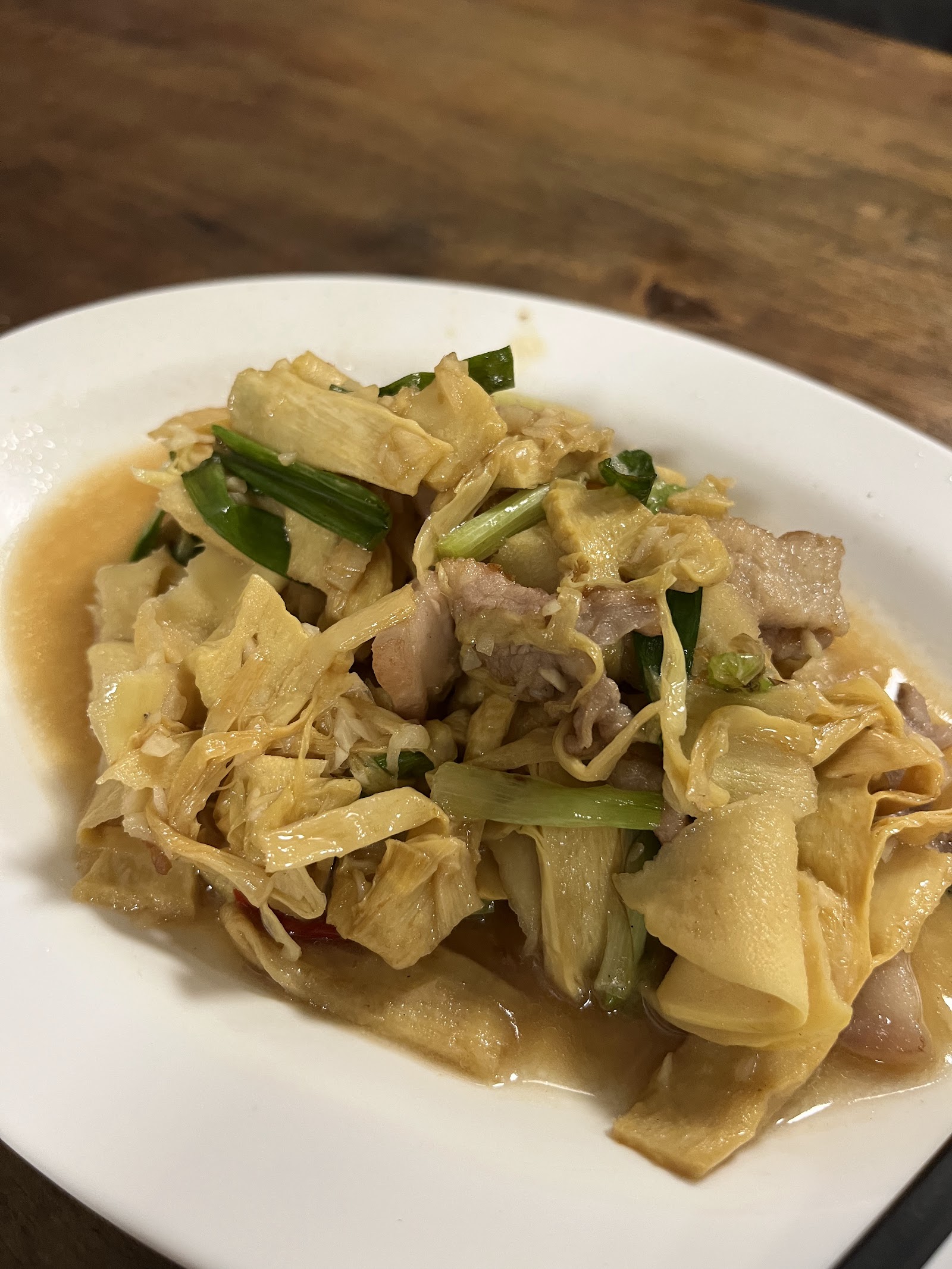 3M鮮魚湯肉燥飯刺竹筍炒肉