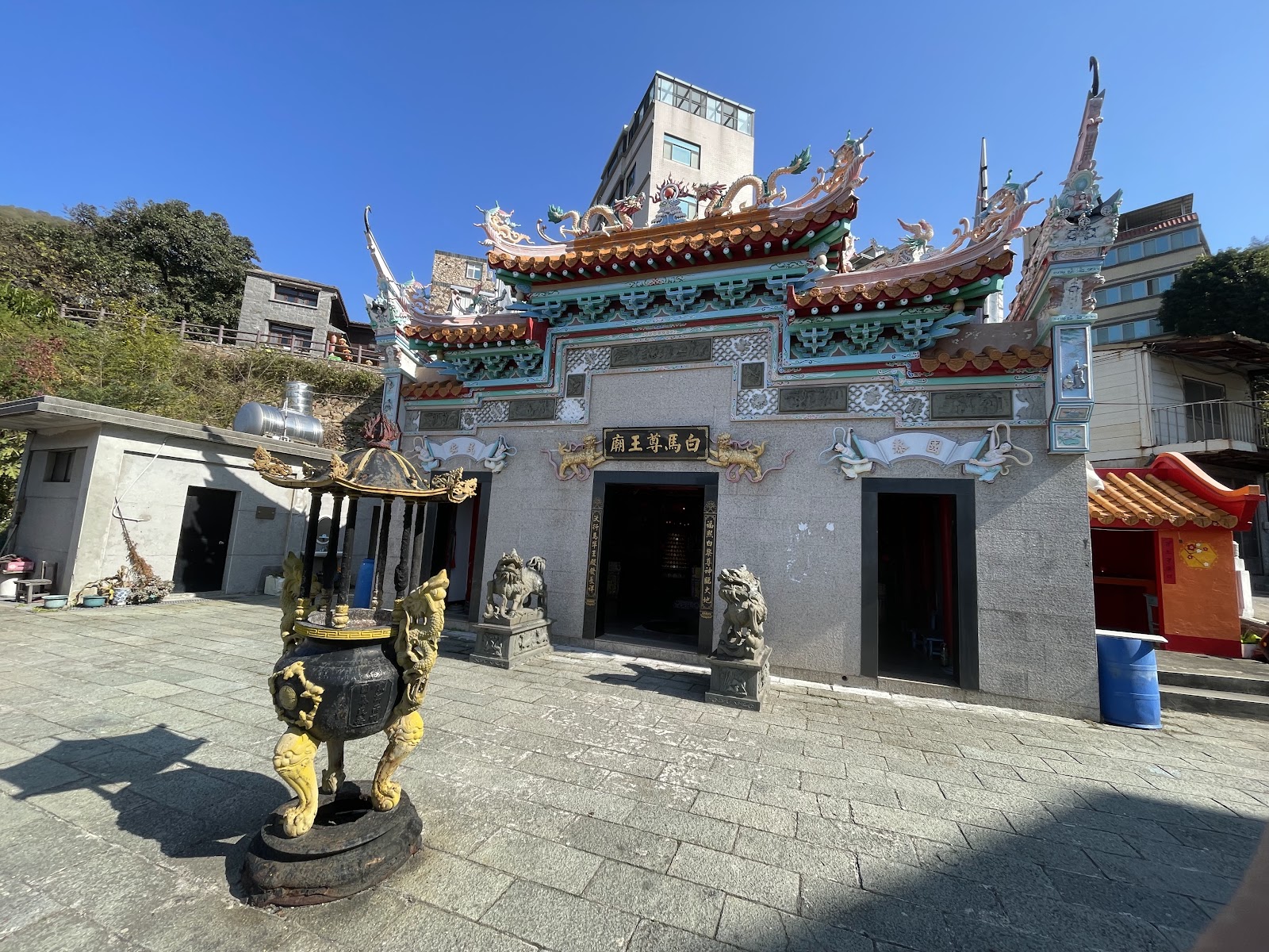 福沃境白馬尊王廟正面全景