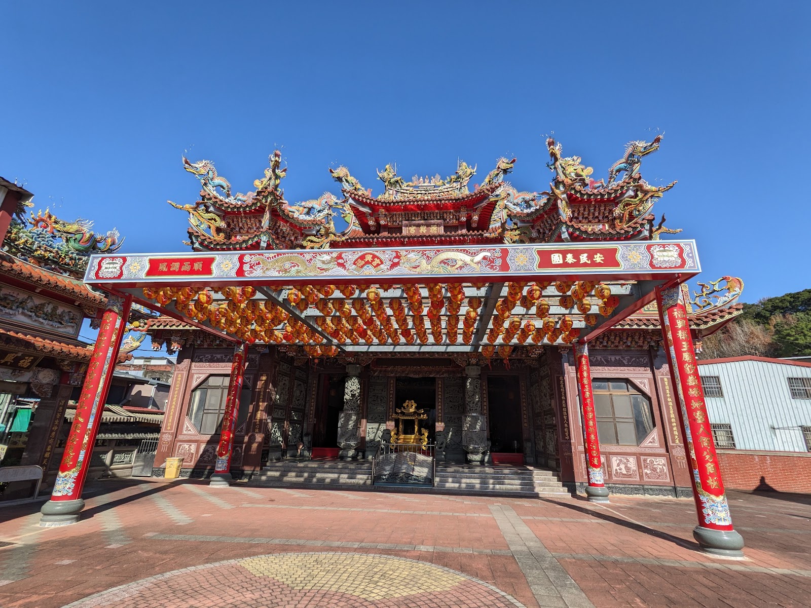 福興宮廟埕正面
