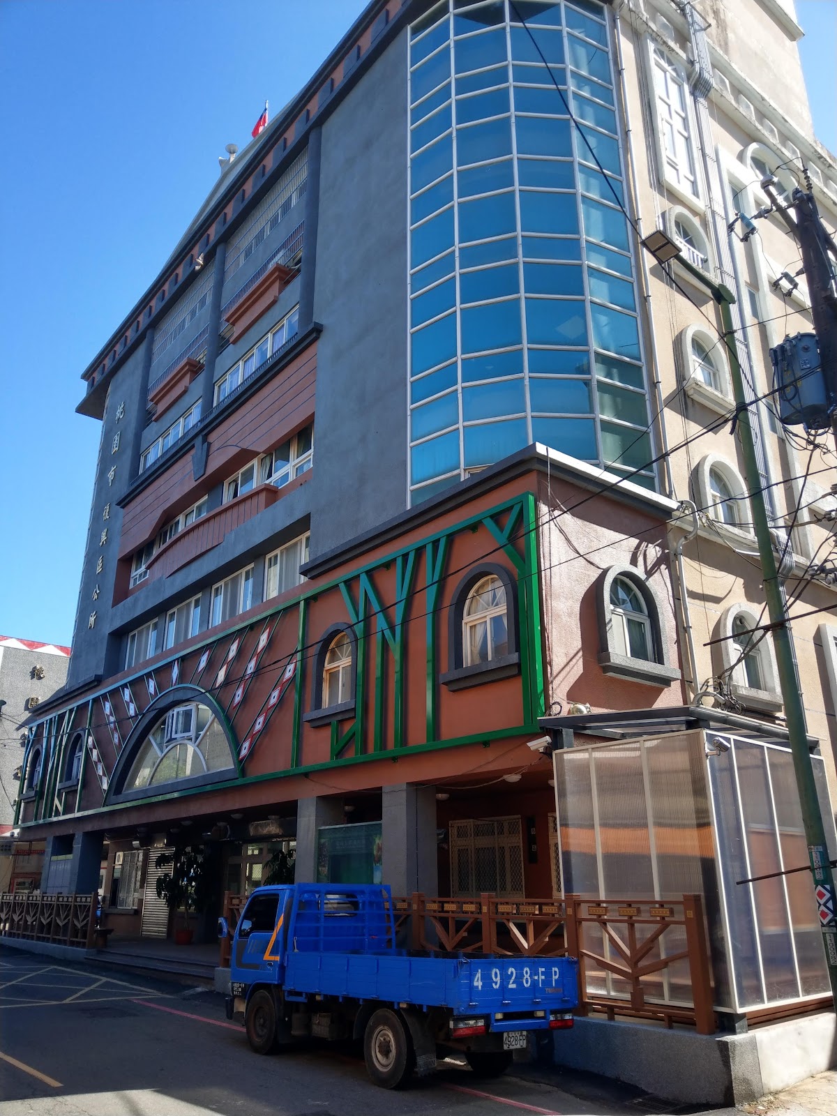 桃園市復興區公所街景全貌