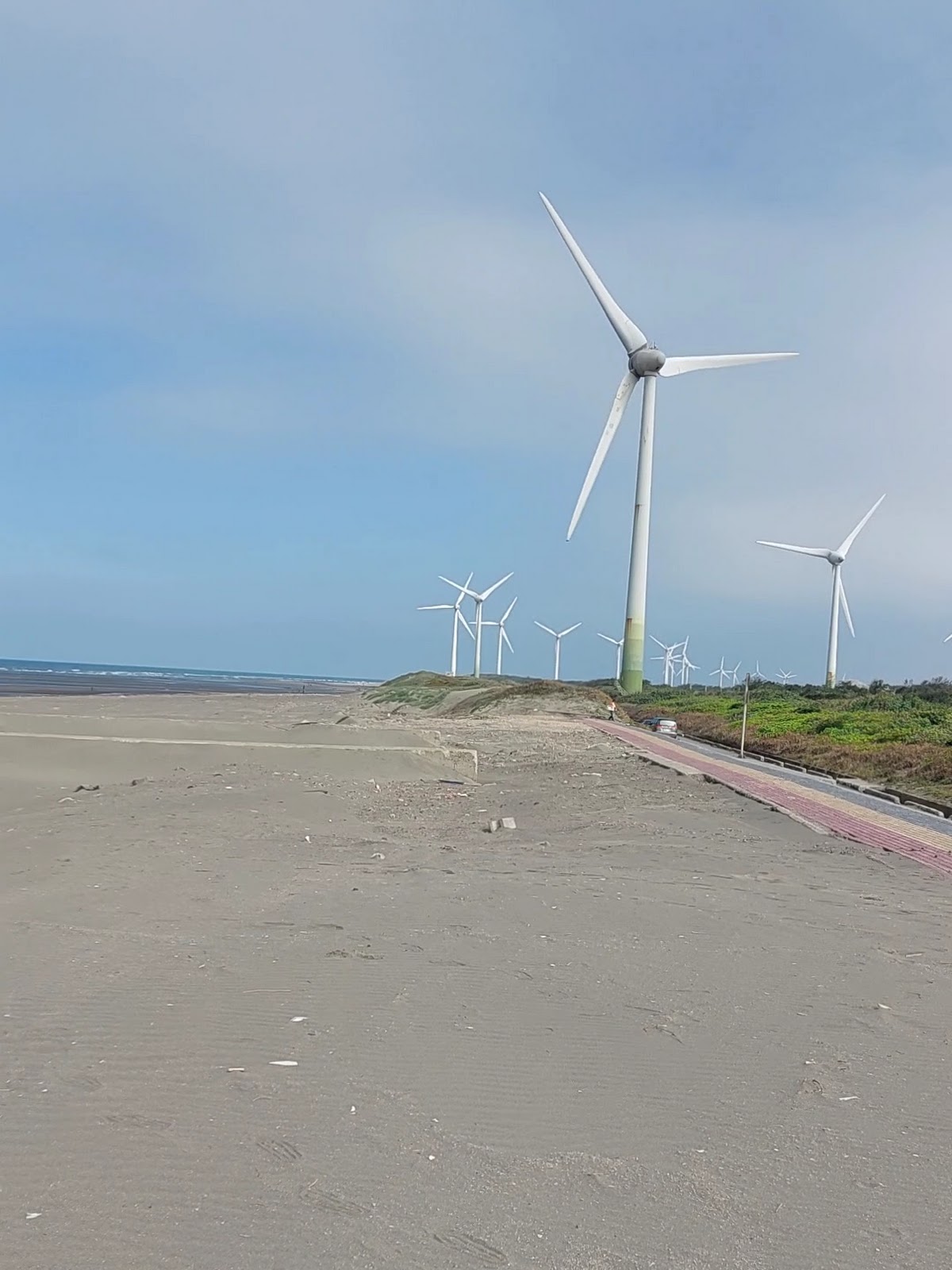觀音白玉海堤風力發電機