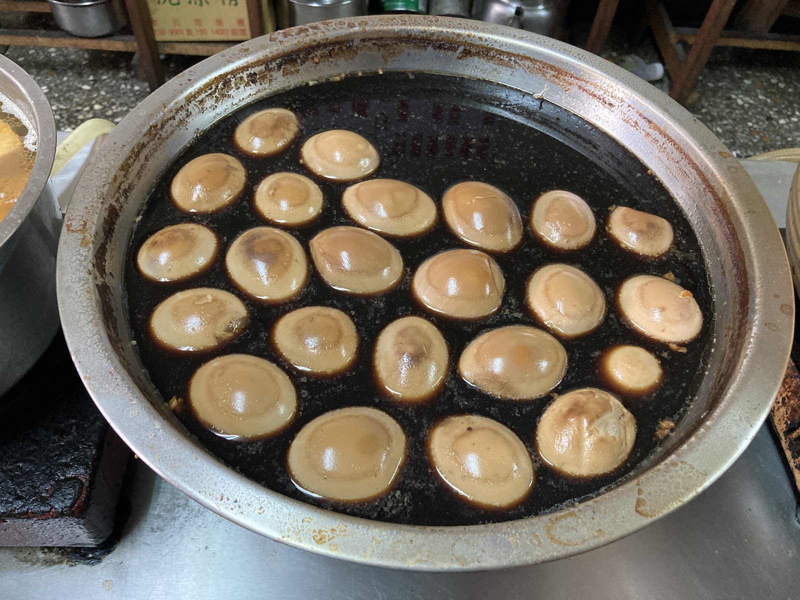 阿港魯肉飯滷蛋鍋特寫