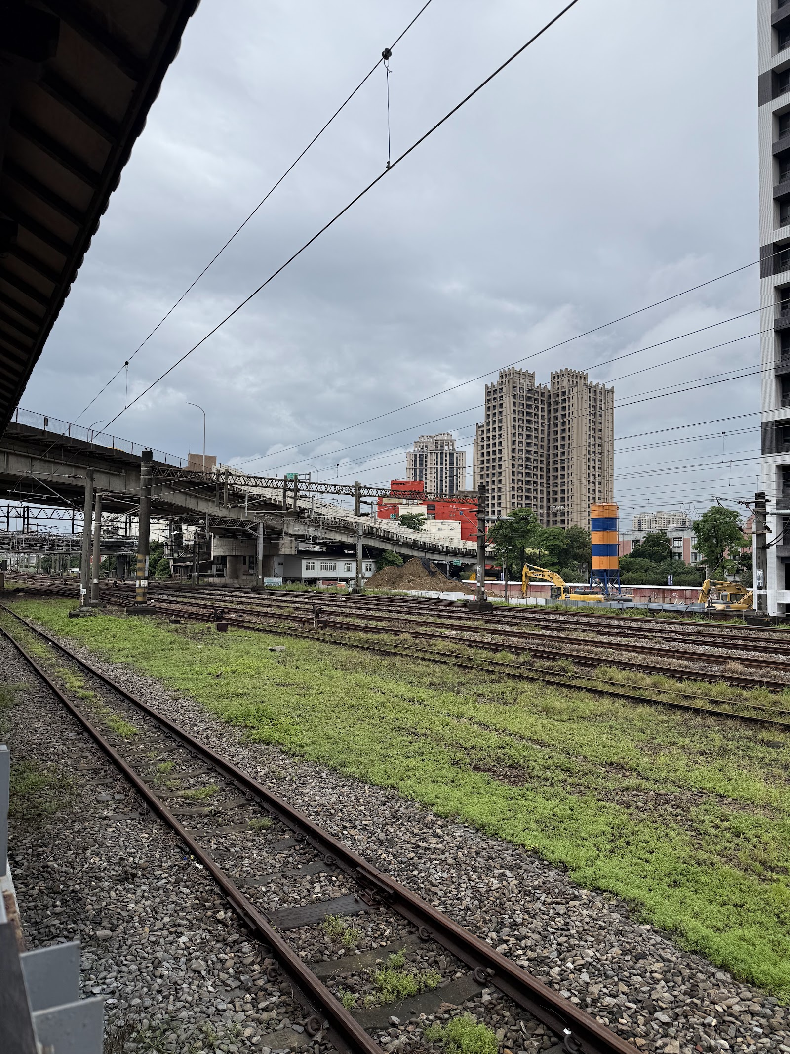 新竹市鐵道藝術村鐵軌景觀