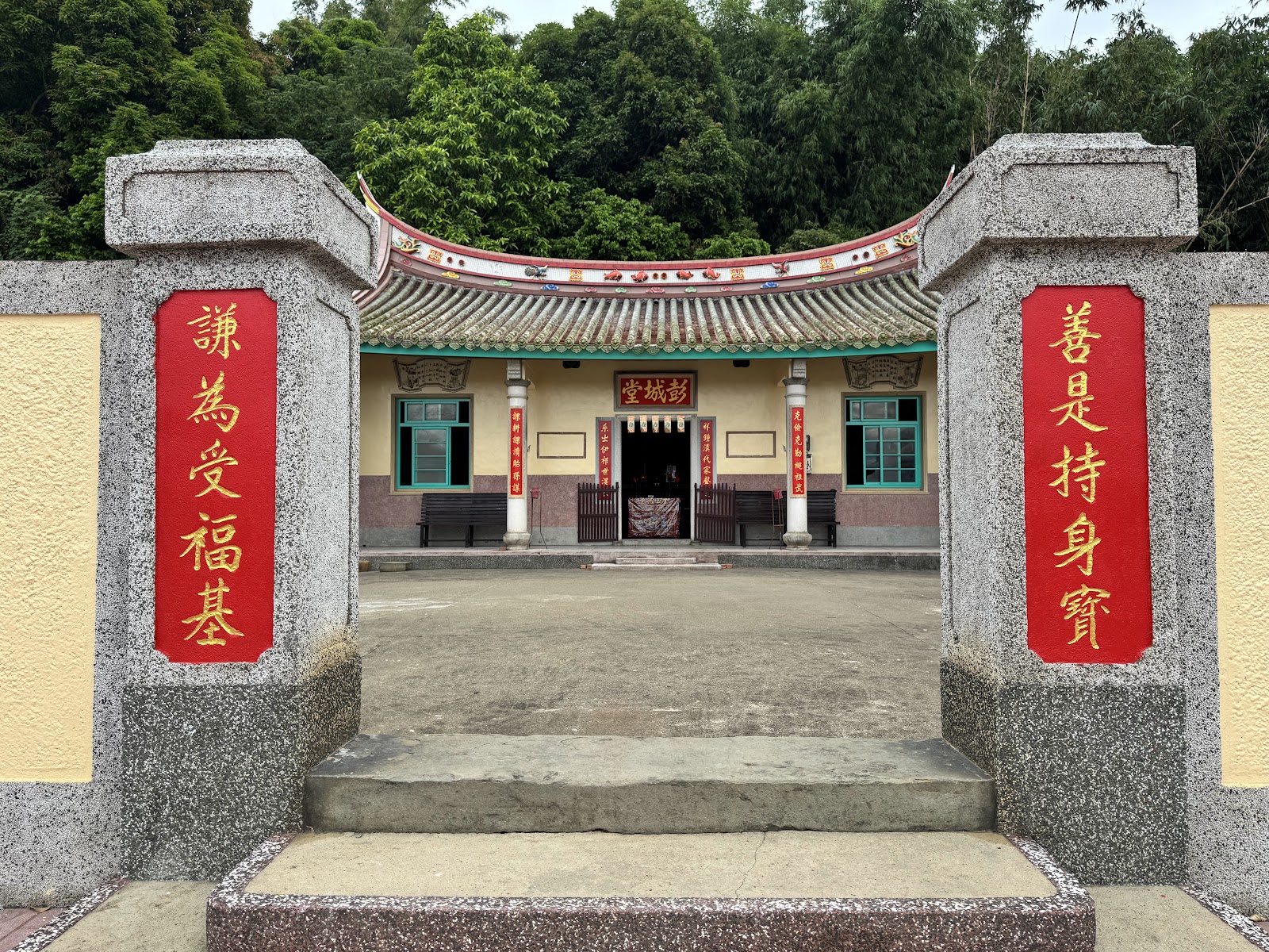 劉恩寬古宅石砌牌樓大門