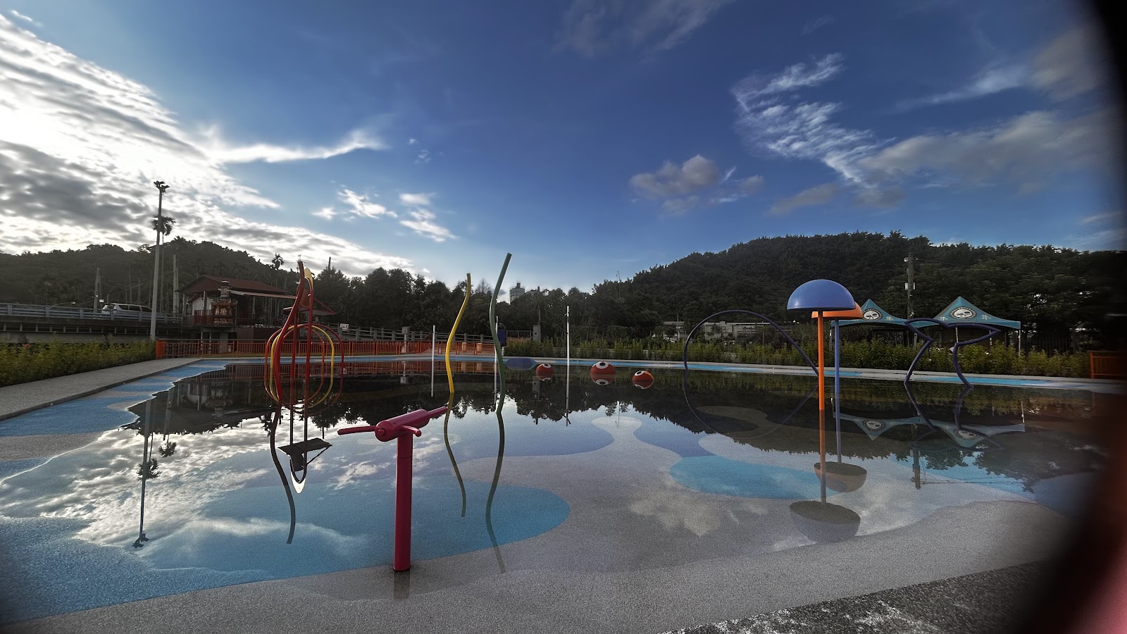 清水溪親水公園戲水設施
