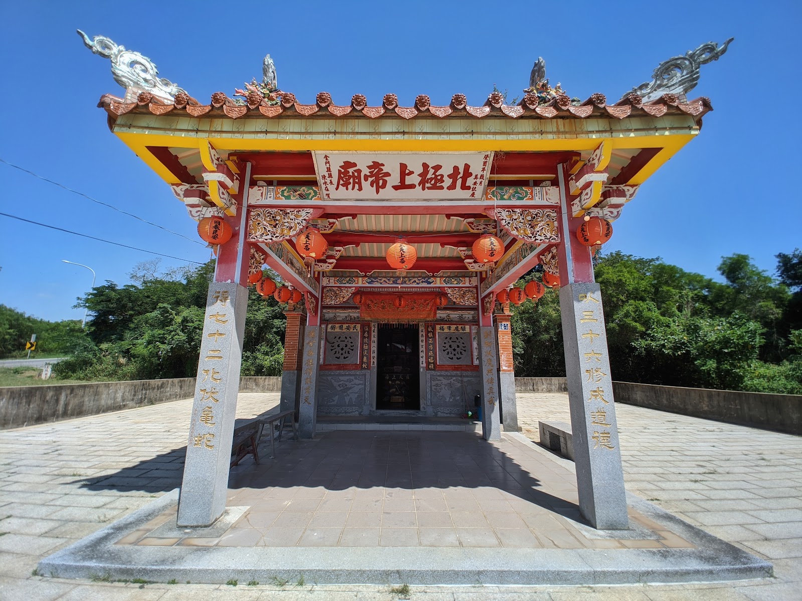 金門金城鎮北鎮廟 - 廟前牌坊
