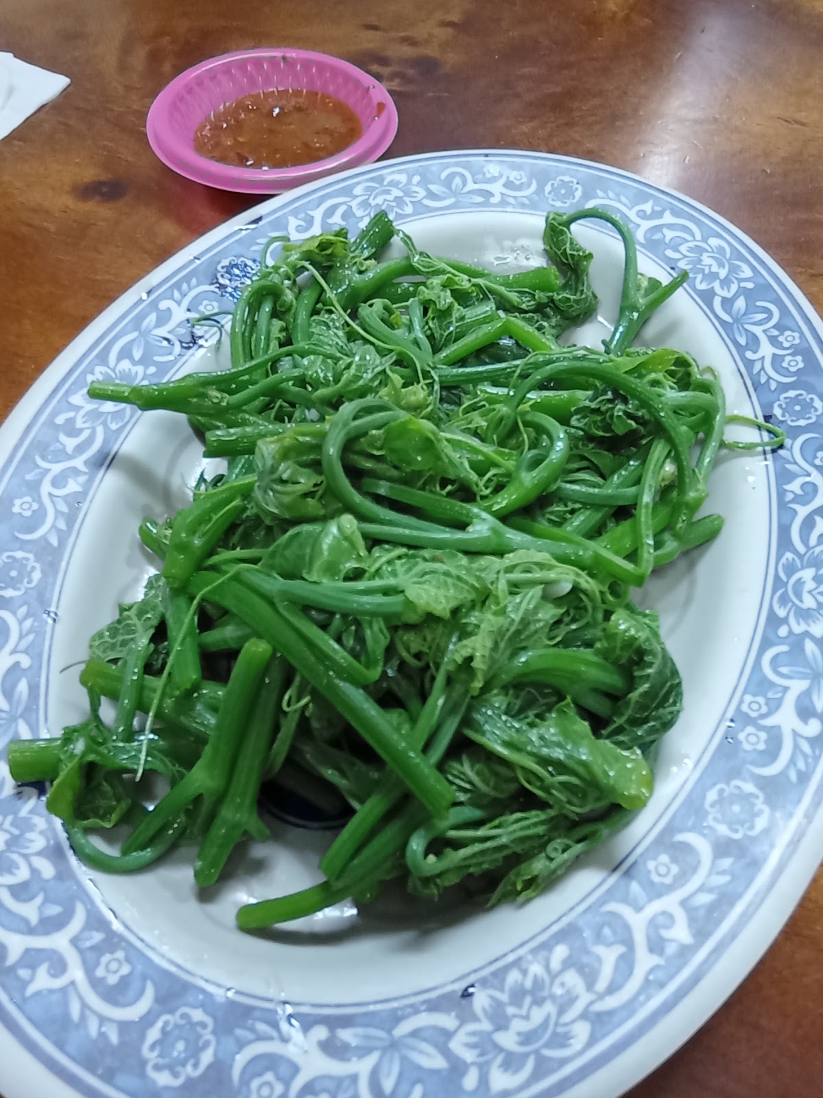 玉珠土雞炒山蔬時蔬料理
