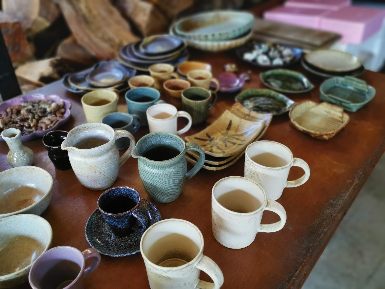 檨仔腳文化共享空間手作陶藝柴燒作品展示