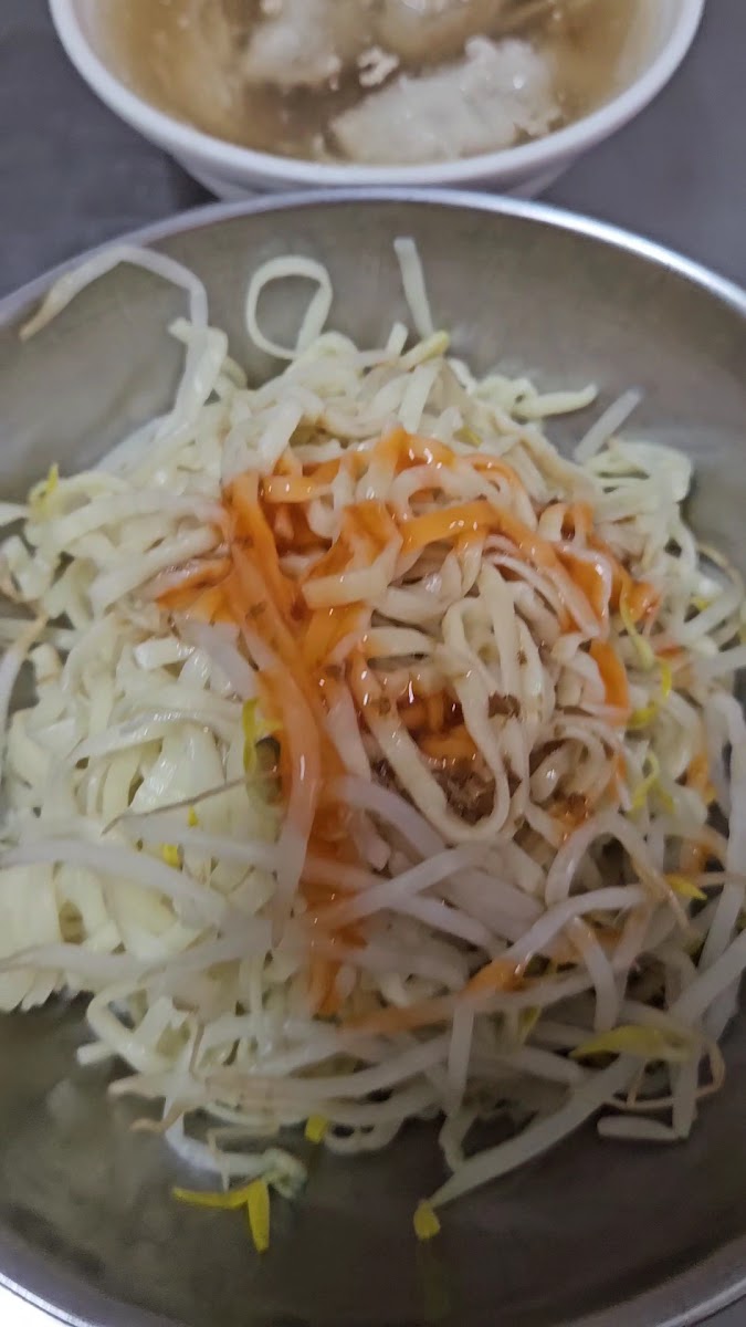 林家豆菜麵特寫