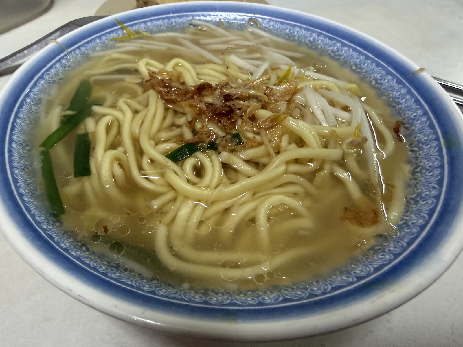 蘆洲大廟口切仔麵湯麵特寫