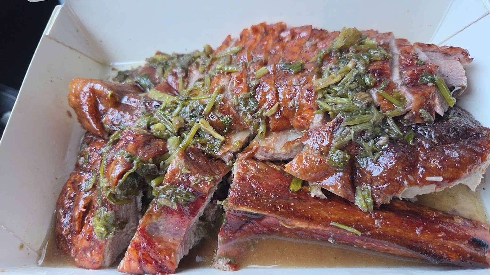 阿國好之味鵝肉小吃招牌鵝肉淋蔥薑醬料