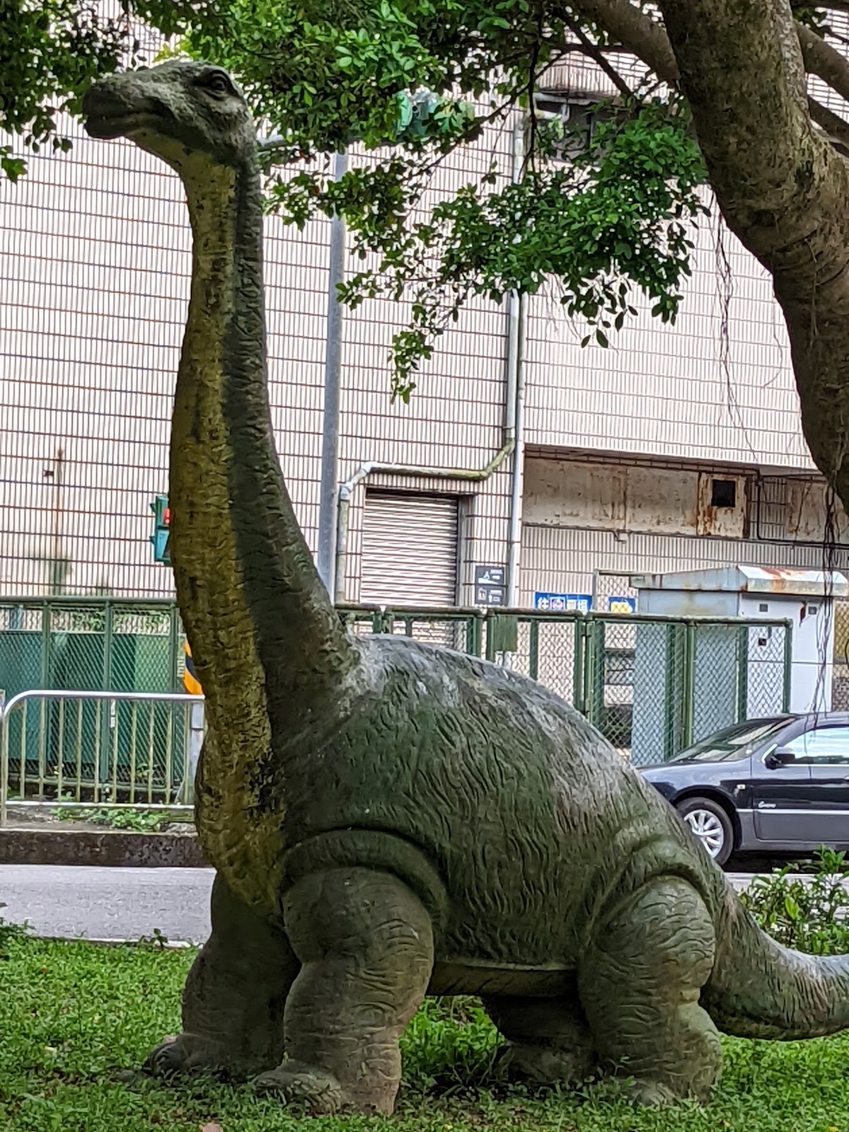 九如綠地恐龍造景