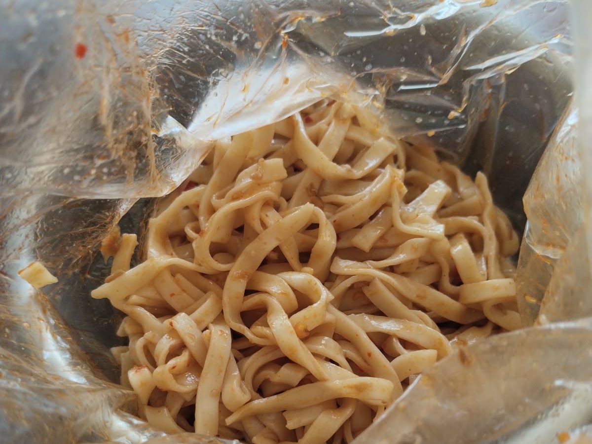 彰化溪州外省麵乾麵特寫