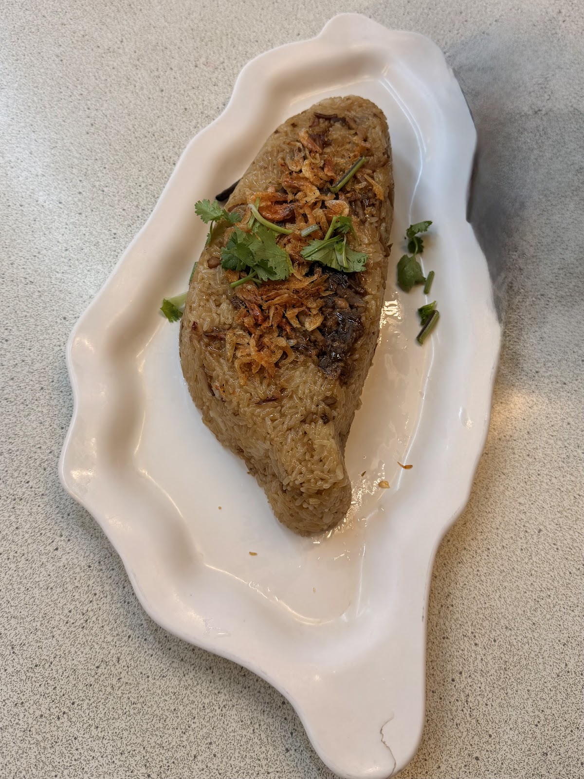 清海美食城招牌油飯
