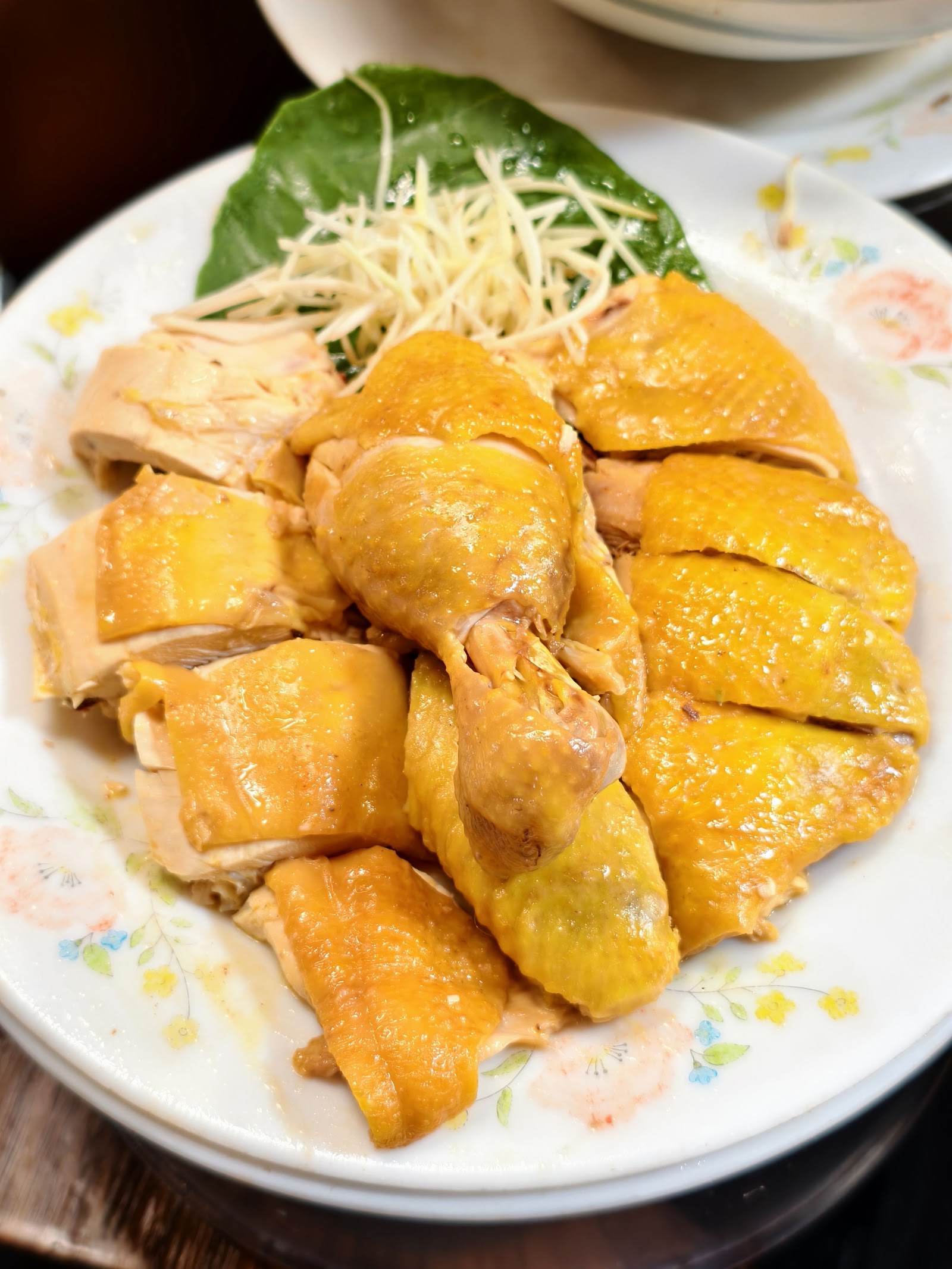 仙山美食特產廣場白斬雞切盤