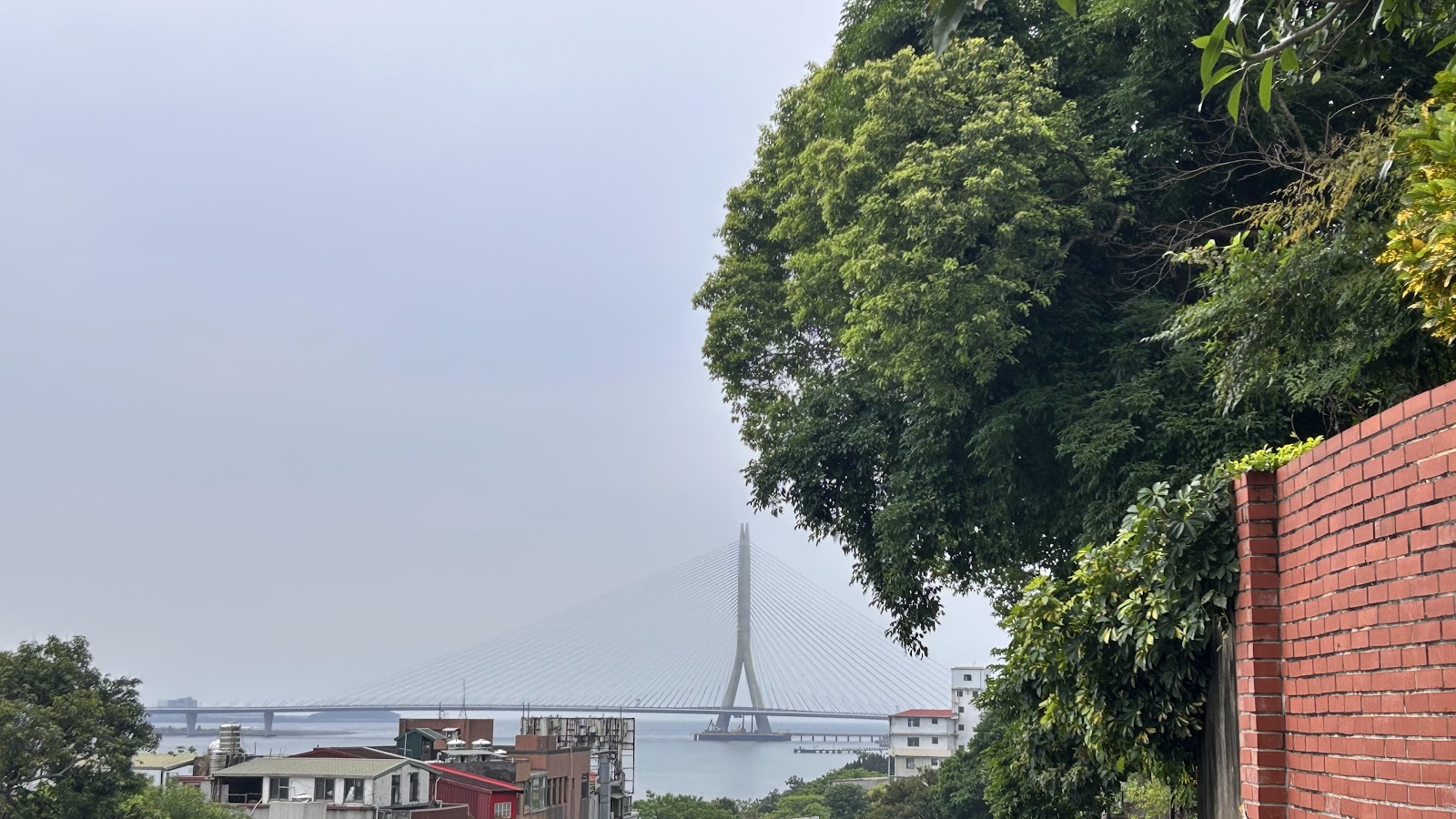 多田榮吉故居眺望淡水河景觀