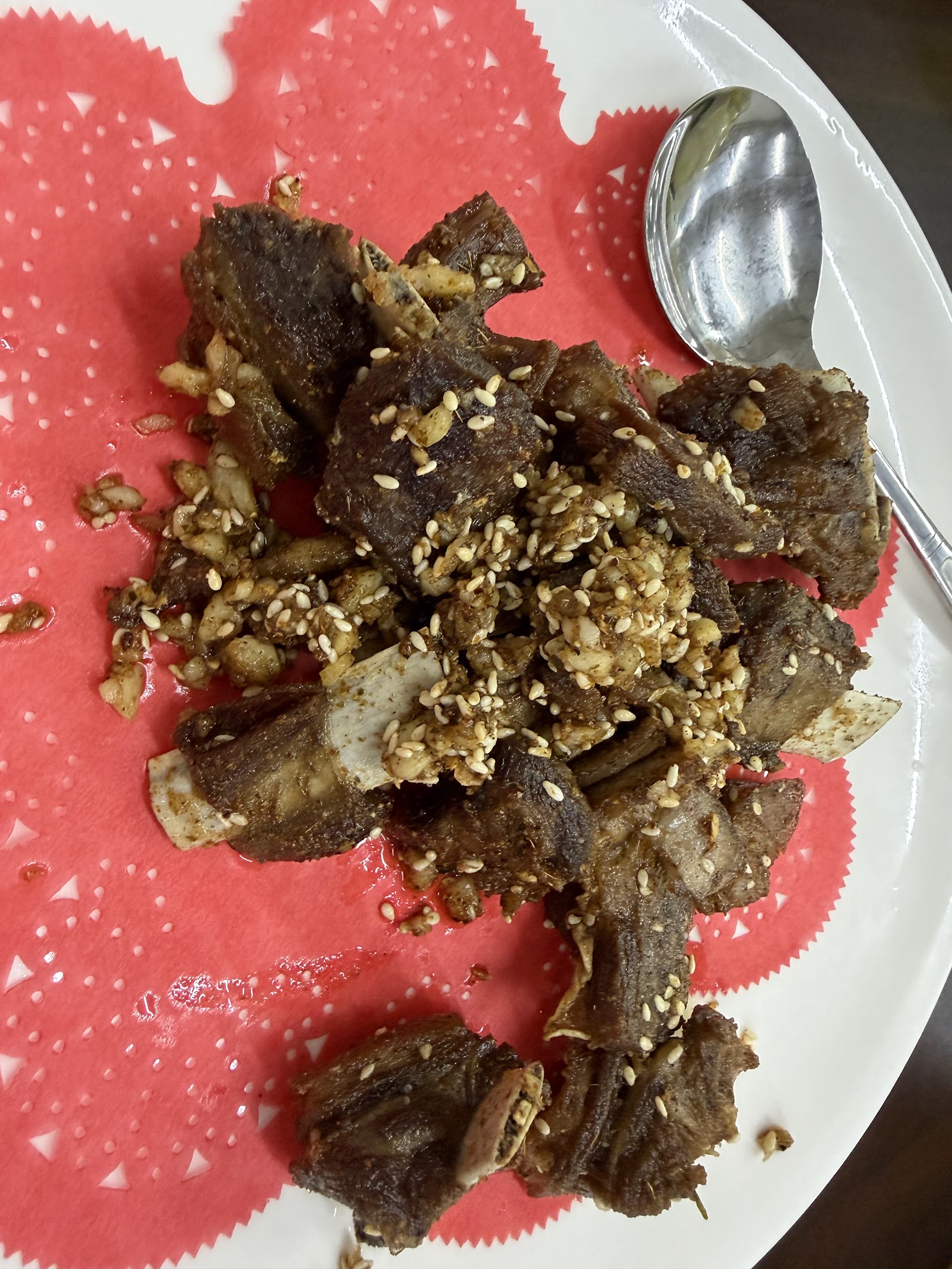 芳心湘菜館-店門口招牌外觀