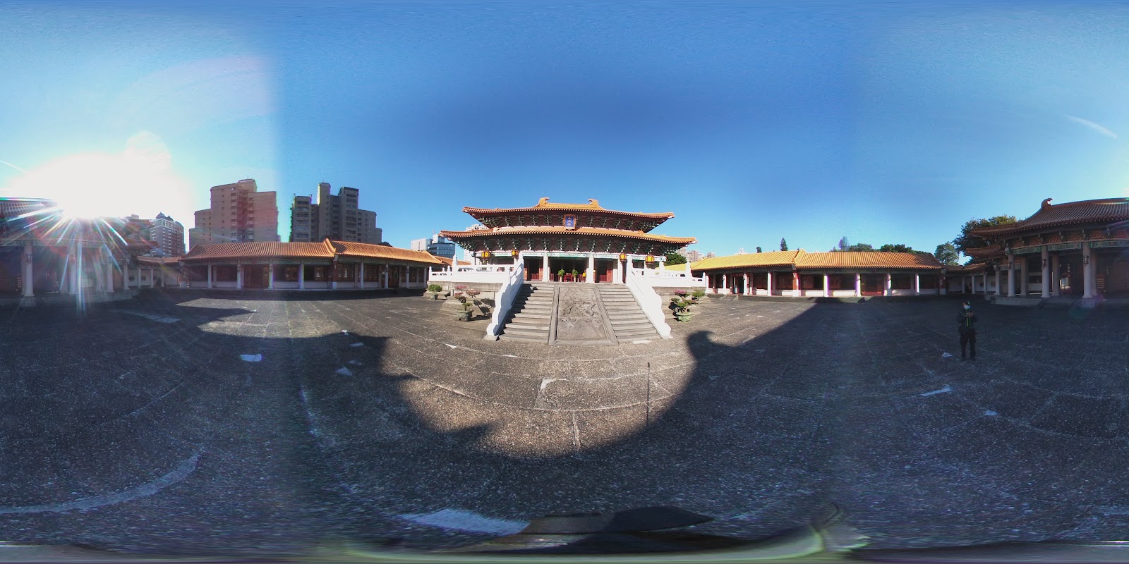 台中孔廟大成殿主建築全景