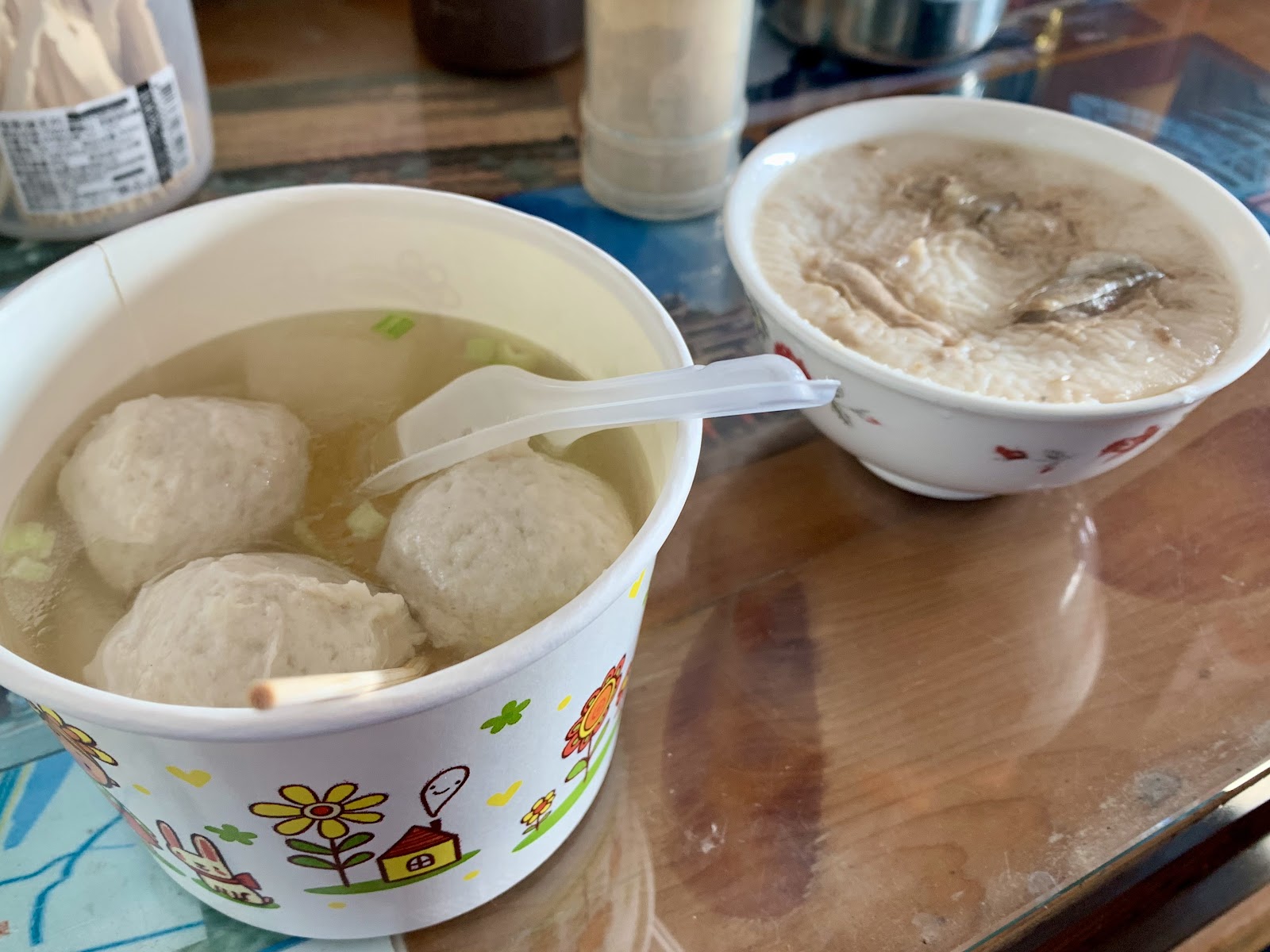 枝姨虱目魚丸湯與虱目魚碗粿,台南北門傳統美食
