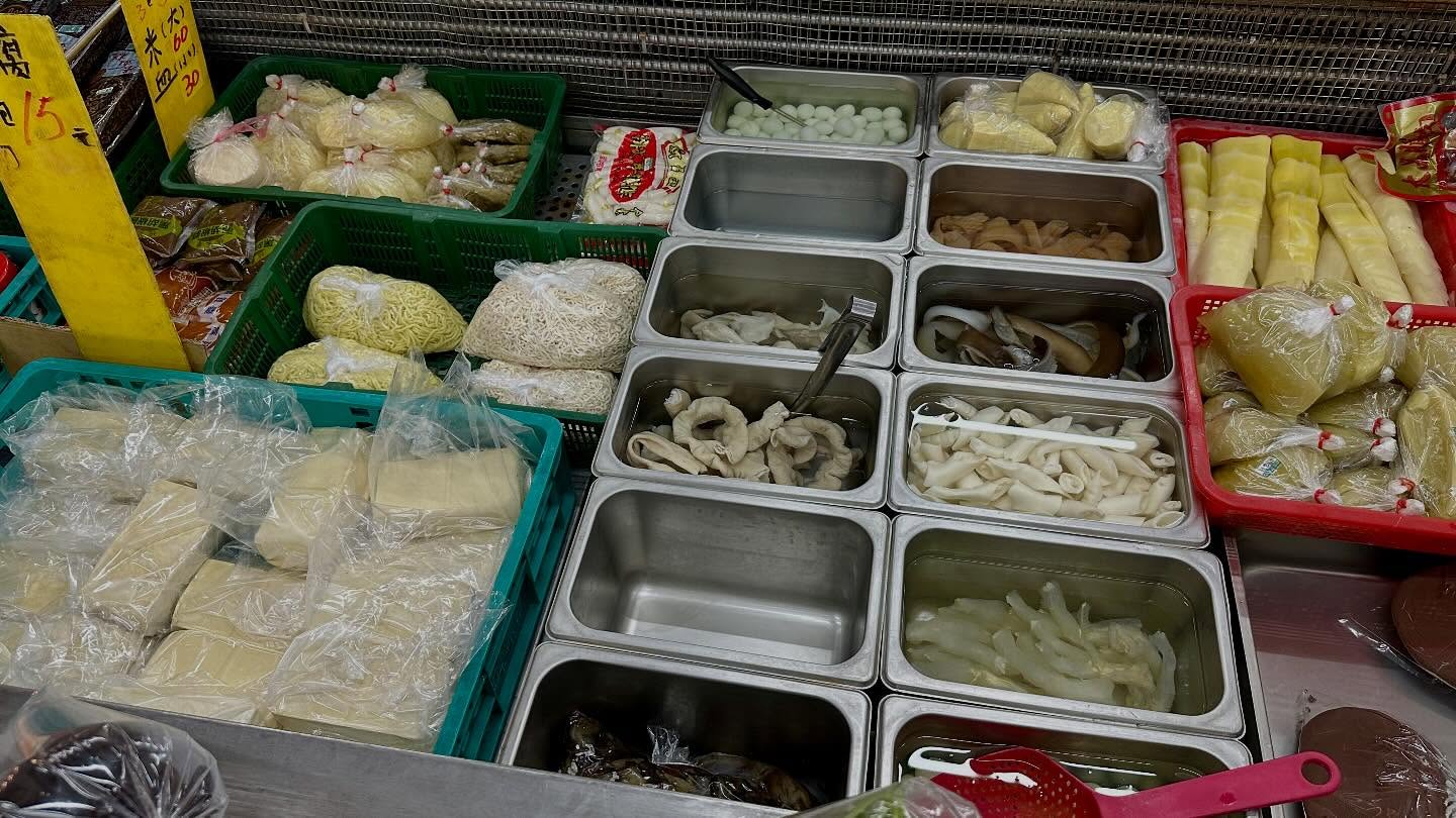 台南南區利南黃昏市場關東煮火鍋料備料盤
