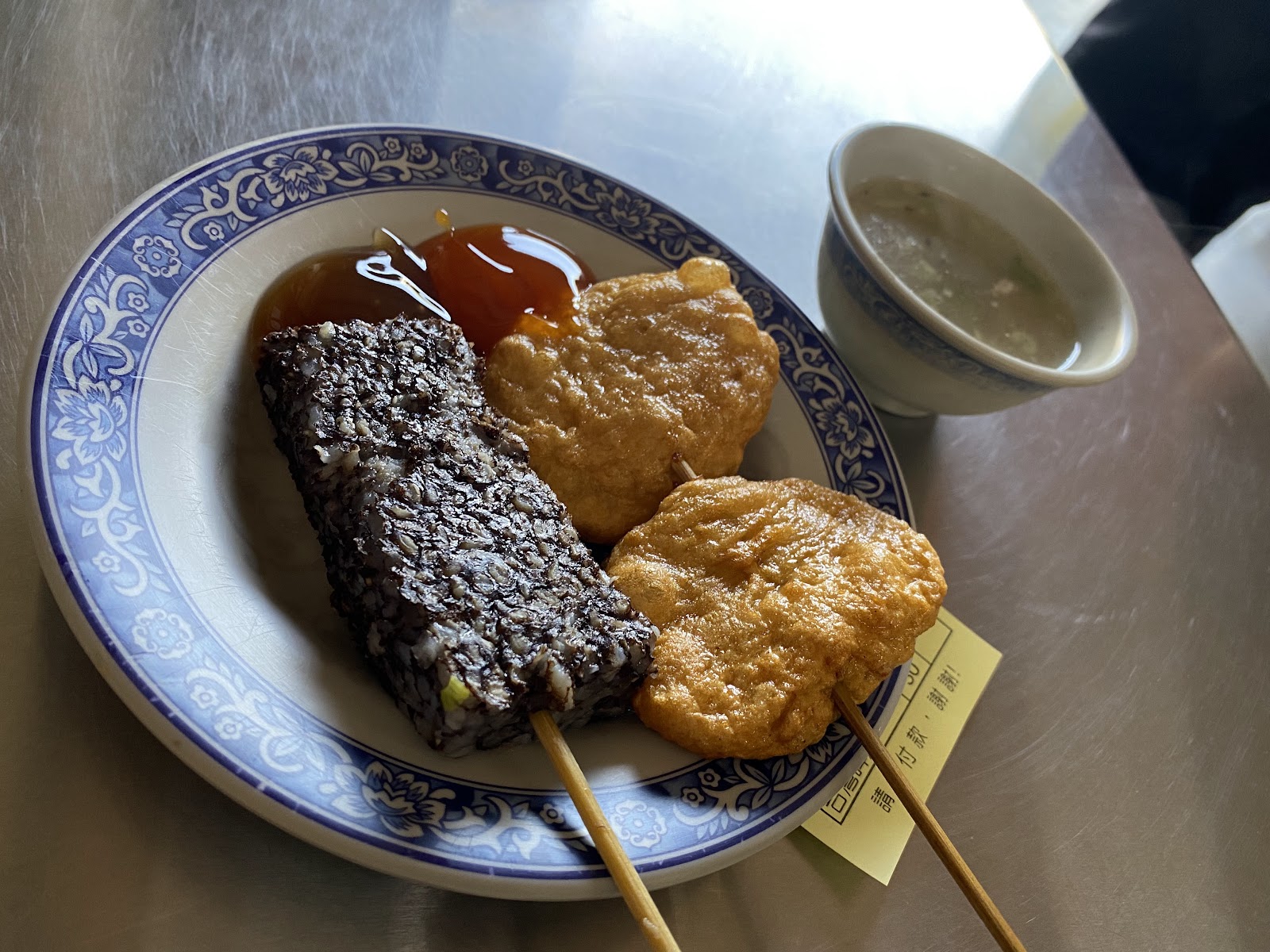 台南南區阿輝黑輪米血糕甜不辣與關東煮湯