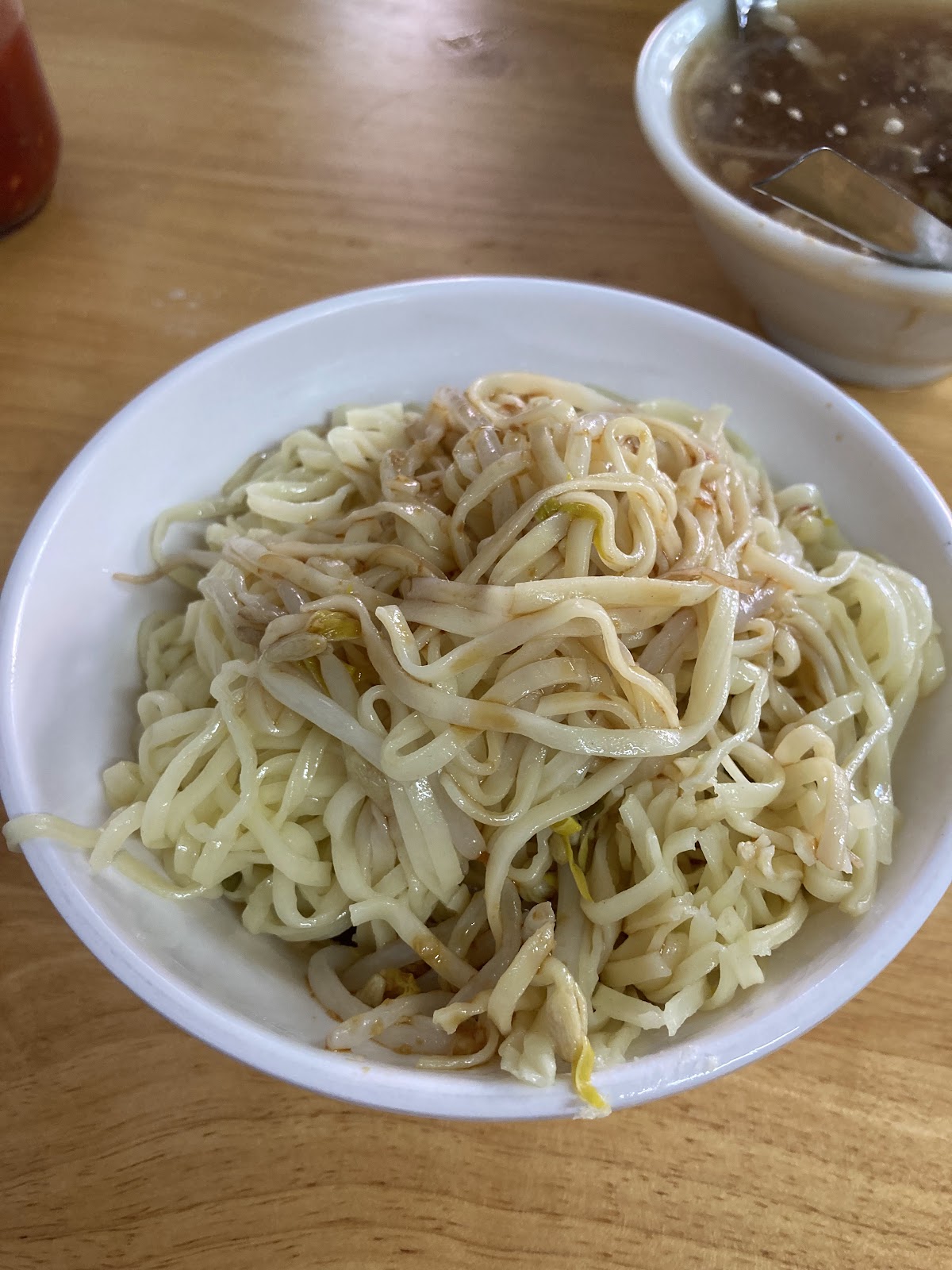 復興路豆菜麵第二碗拌麵特寫