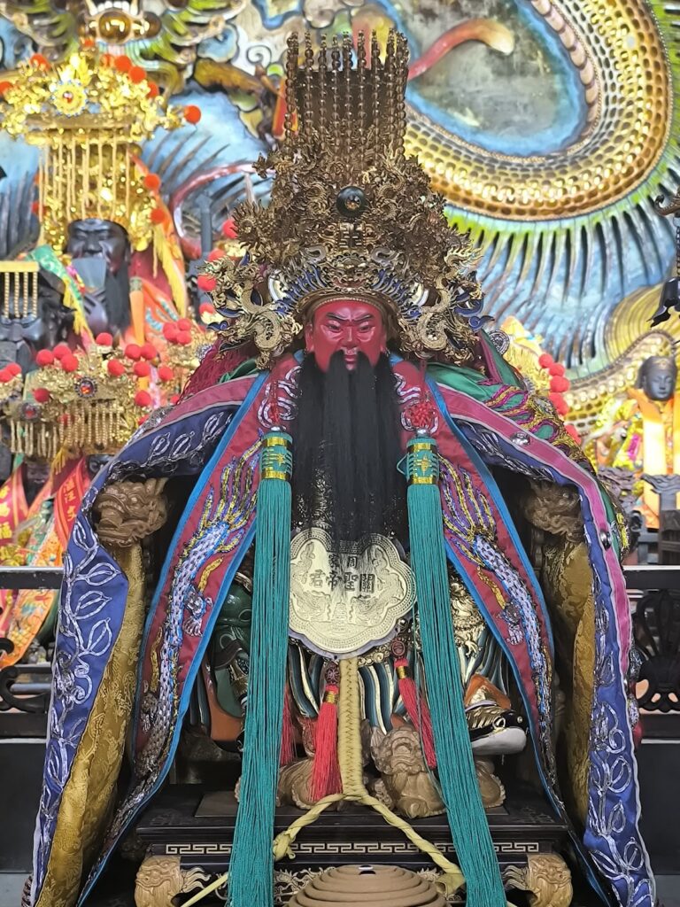 太平文衡殿關聖帝君神像 台東卑南鄉太平村巷弄生活圈