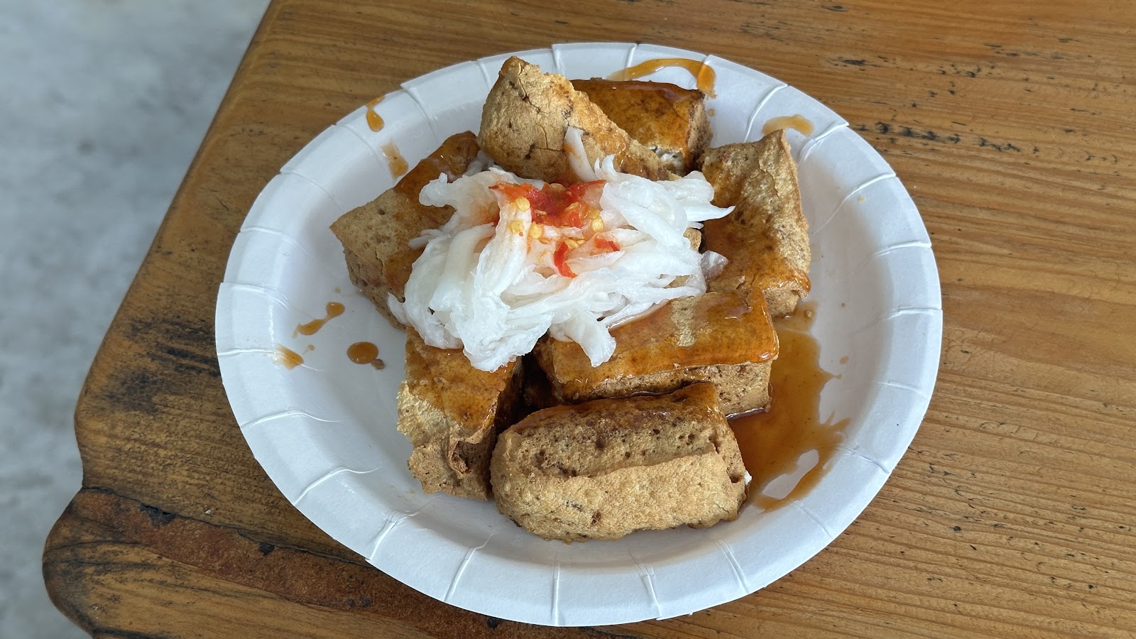 池上福原豆腐店炸豆腐