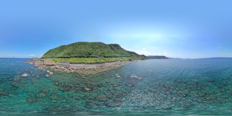 基隆外木山海岬空拍鳥瞰全景