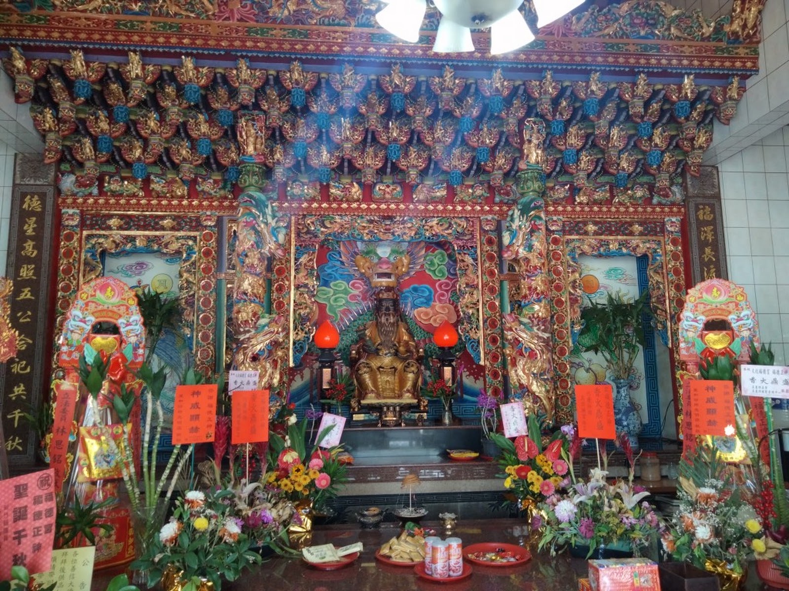 文化福德宮內殿福德正神金身