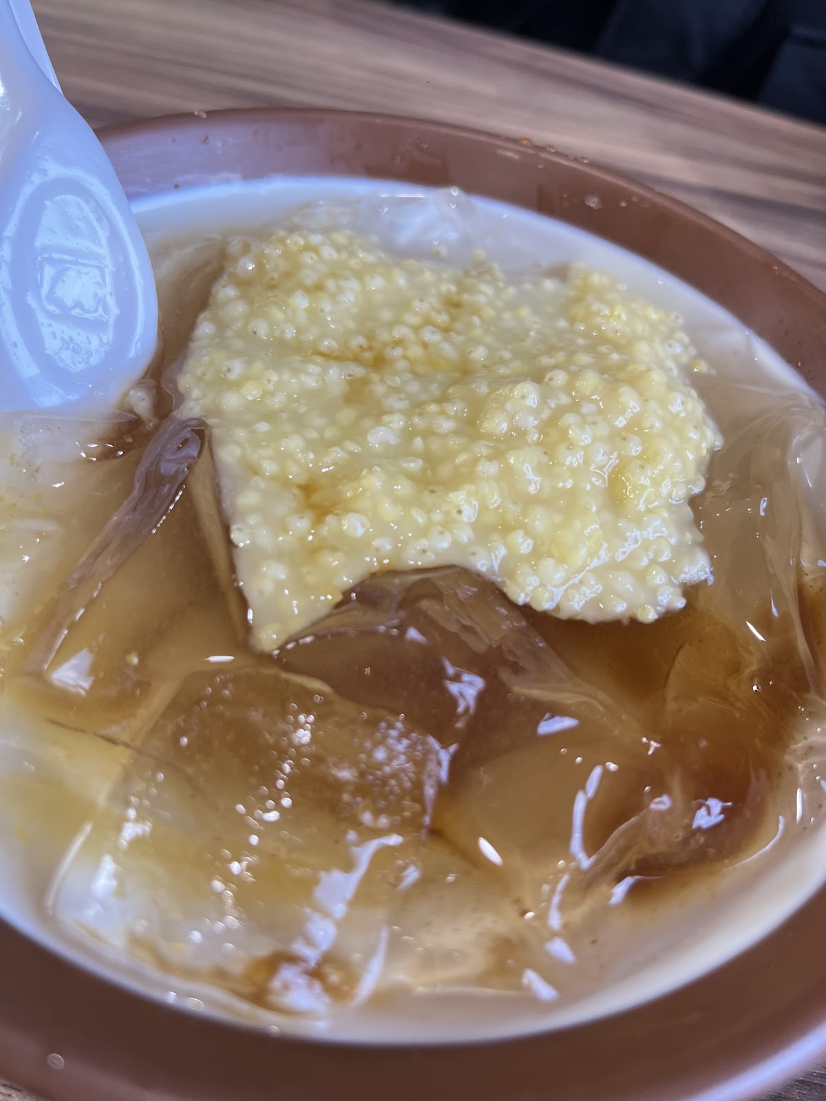 霧台摩凱咖啡手洗愛玉配小米粿