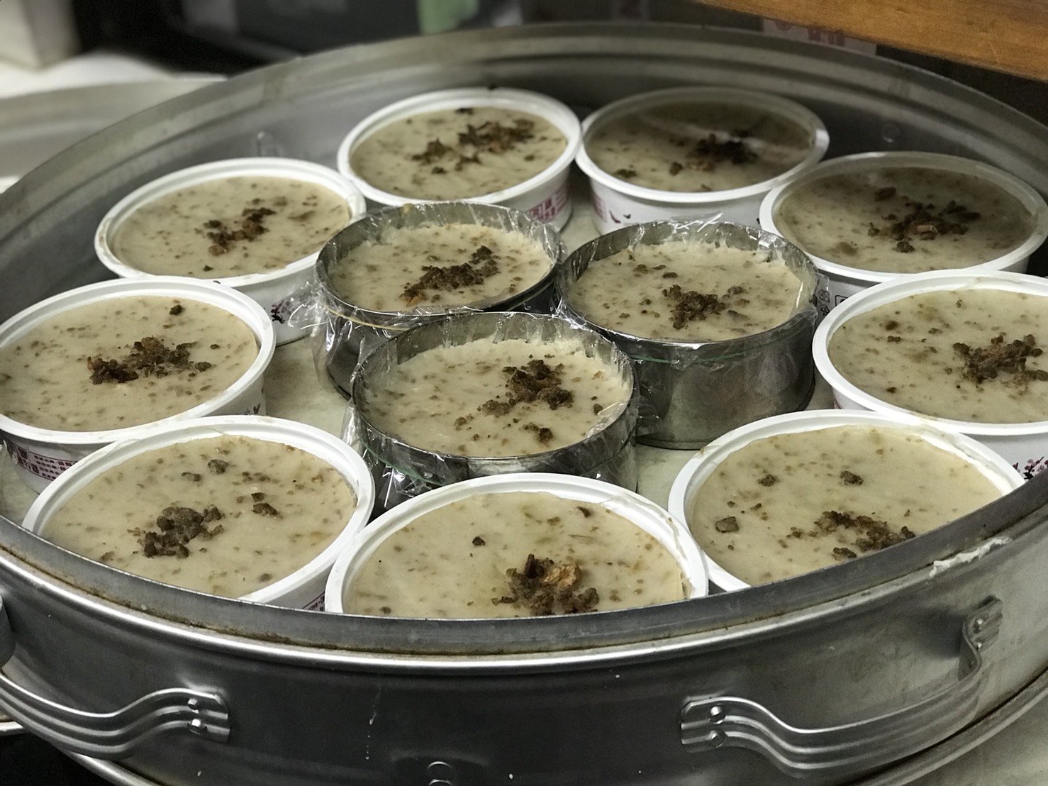甘味肉脯號古早味米糕蒸籠