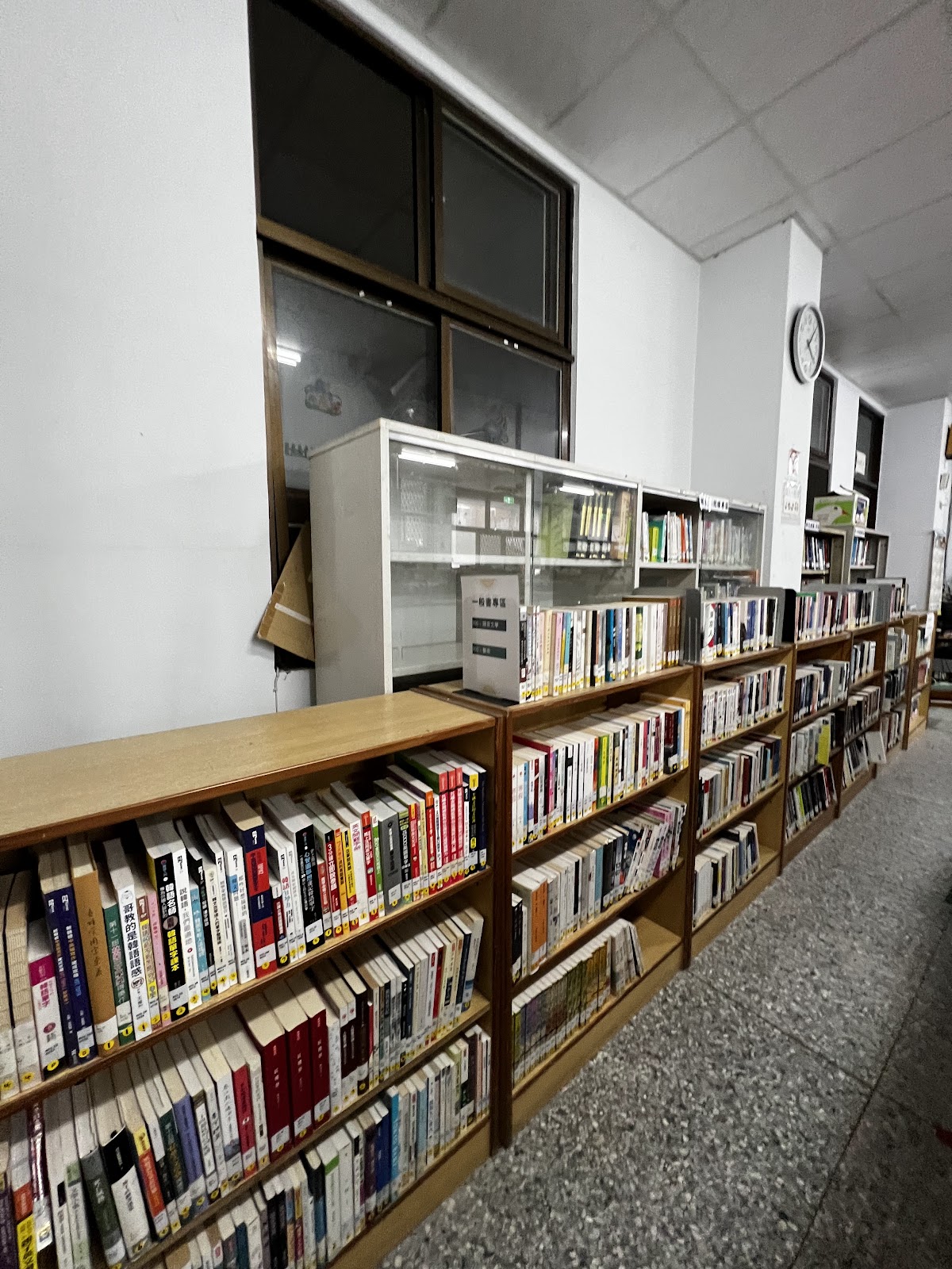 信義鄉立圖書館書架走道側拍 信義鄉立圖書館書架走道側拍