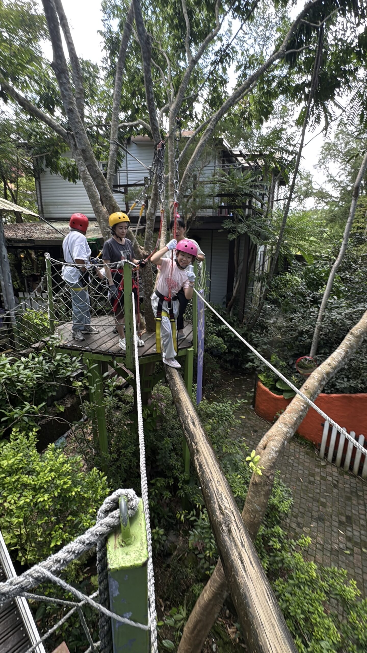 幸福20號農場樹屋高台闖關 宜蘭冬山大進村