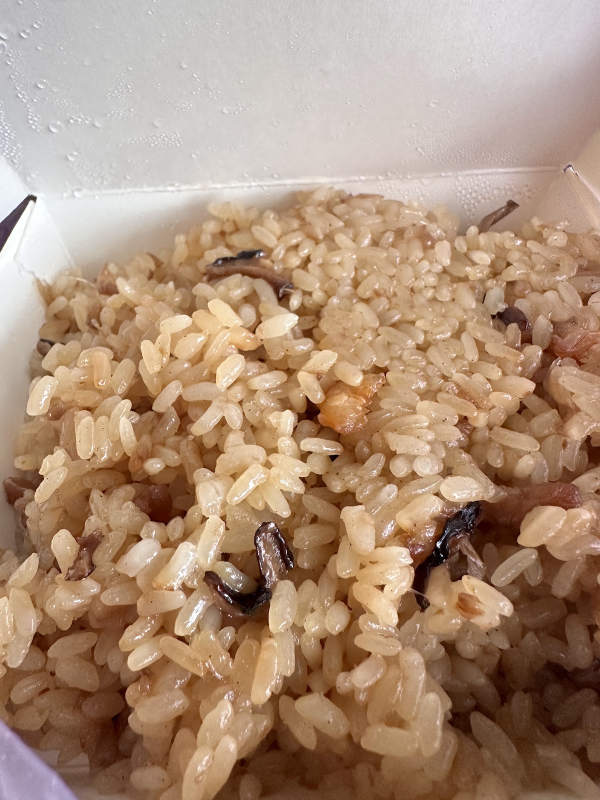 林香游家肉粽店招牌油飯特寫