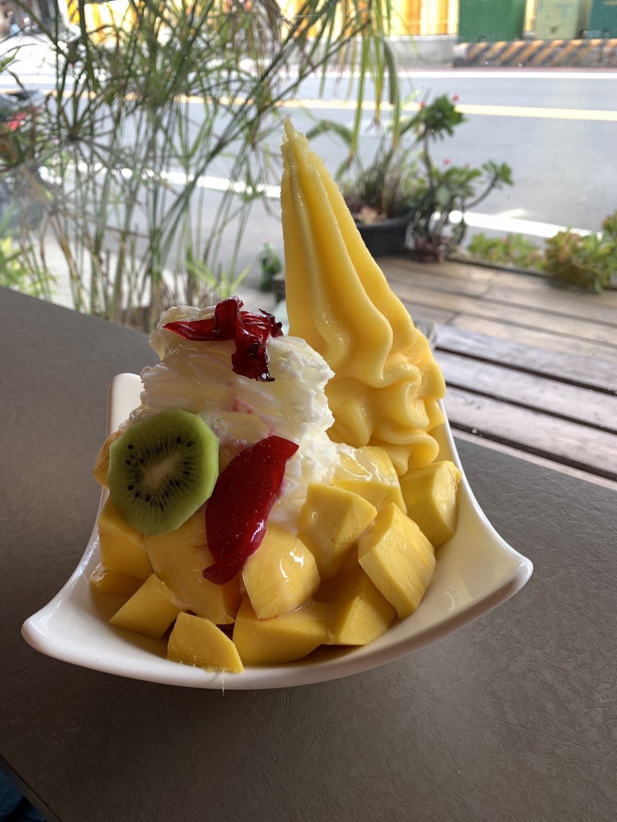 遇見果香芒果冰一館招牌芒果雪花冰