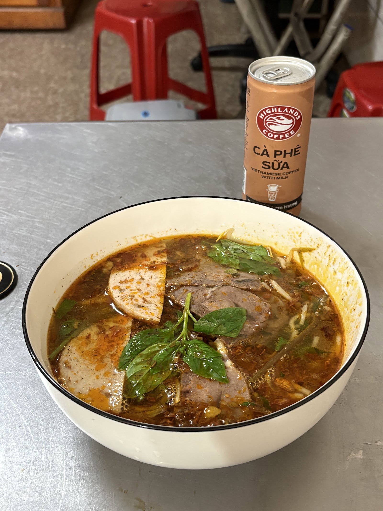紅雲越南小吃紅燒牛肉河粉與越南即飲咖啡，雲林東勢鄉